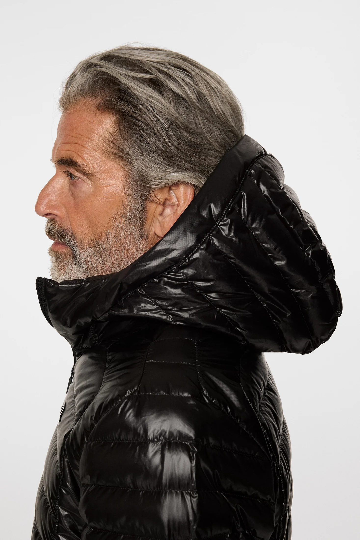 Oden Light Down Hood / Black - Image 7
