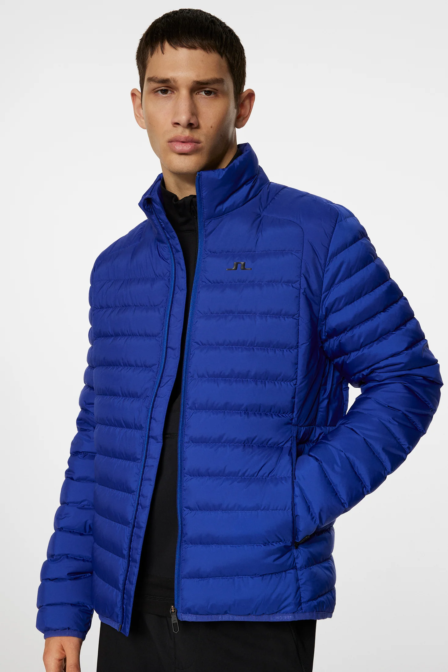 Oden Light Down Jacket / Clematis Blue - Image 5