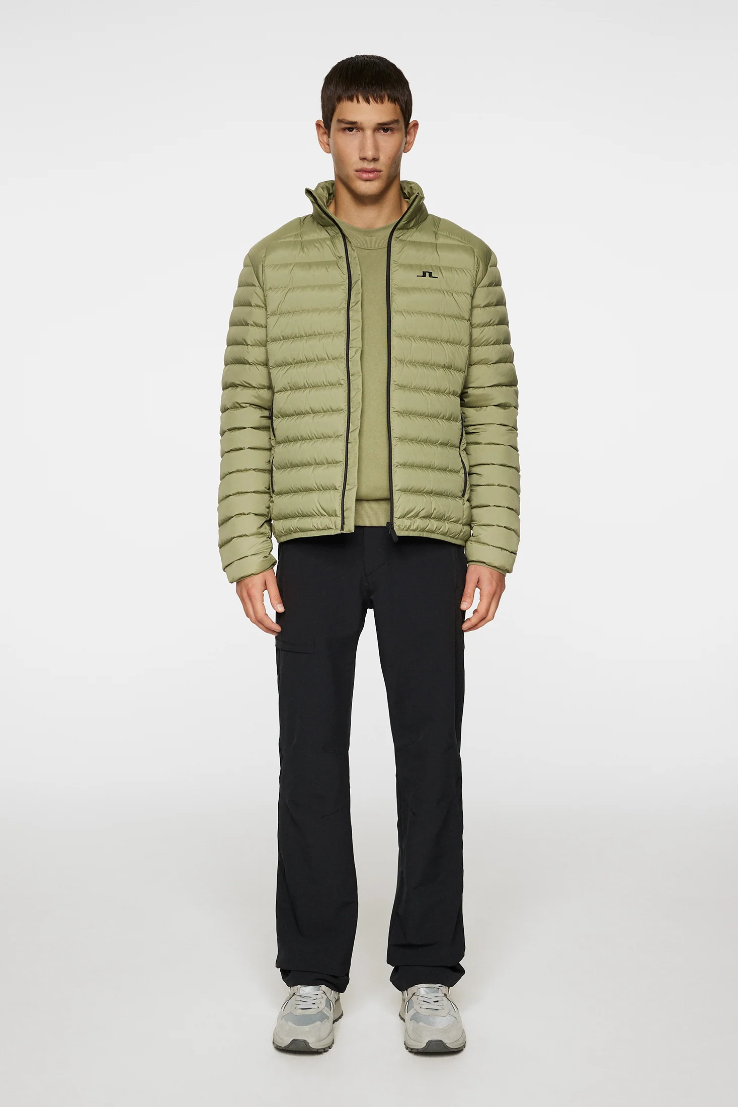 Oden Light Down Jacket / Oil Green - Image 4