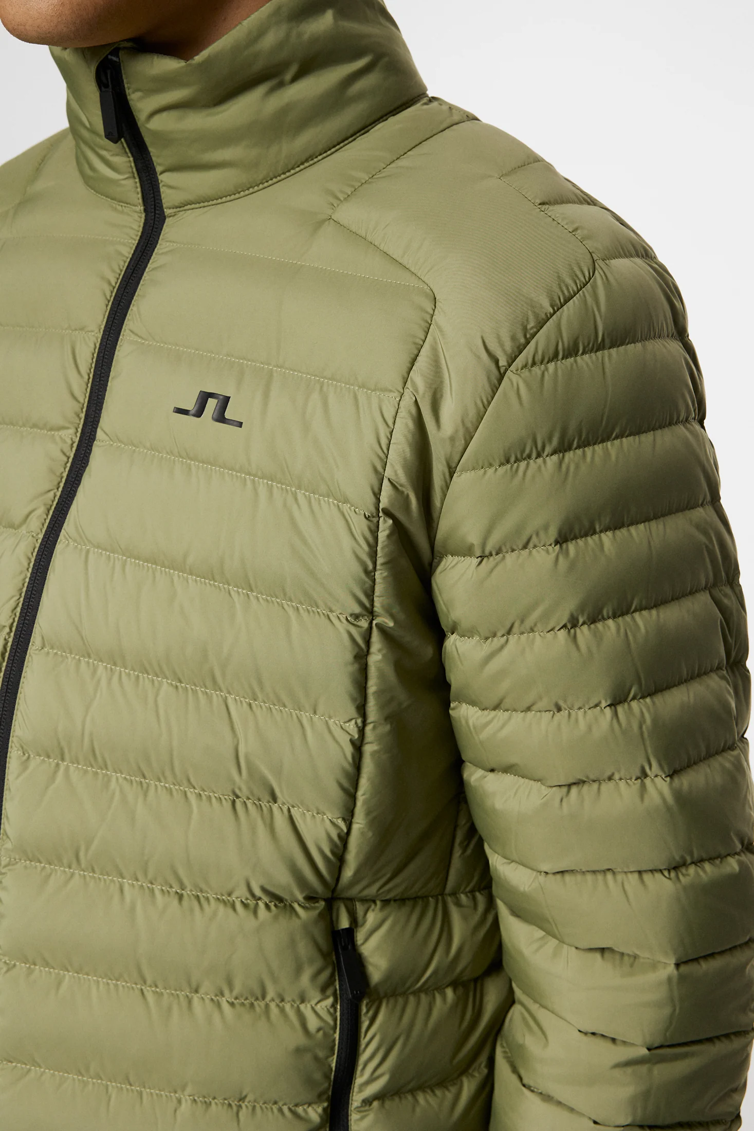 Oden Light Down Jacket / Oil Green - Image 6