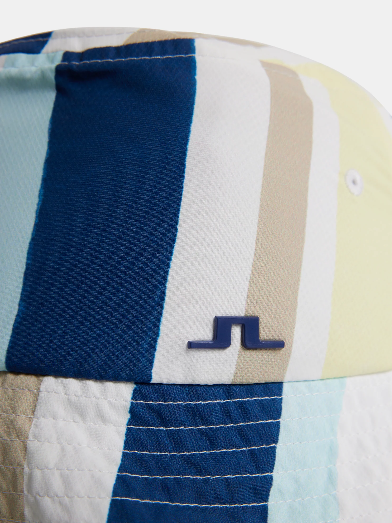 Olaf Print Bucket Hat / Painted Stripe Wax Yellow - Image 3