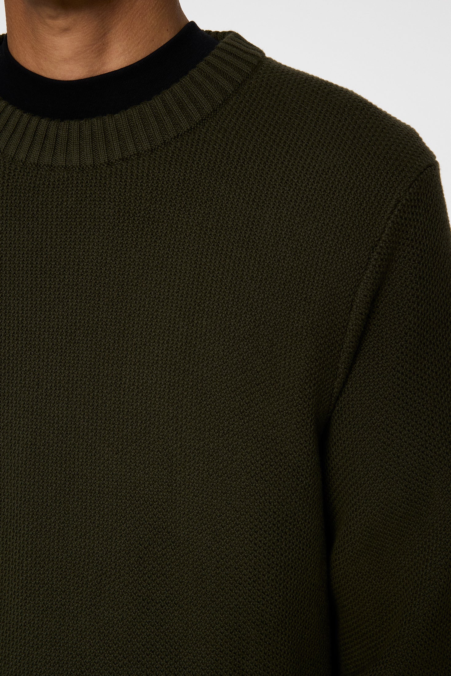Oliver Structure Sweater / Forest Green - Image 6