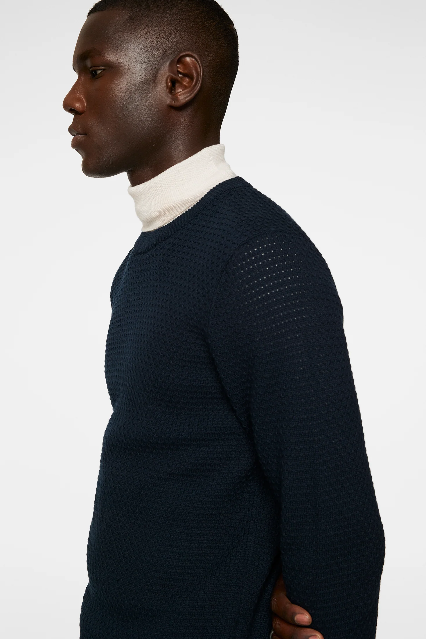 Oliver Structure Sweater / JL Navy - Image 5