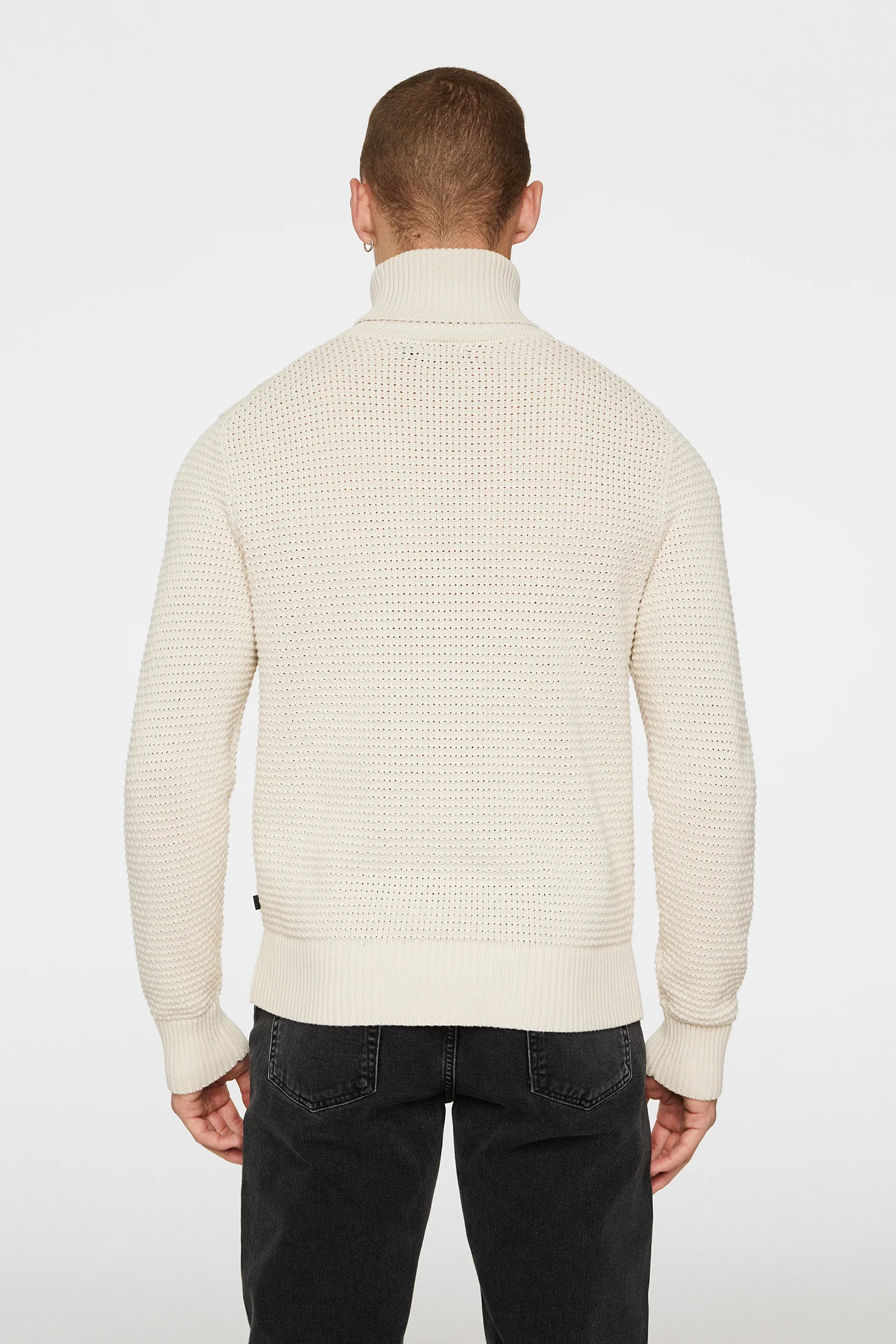 Olivero Turtleneck Sweater / Moonbeam - Image 3