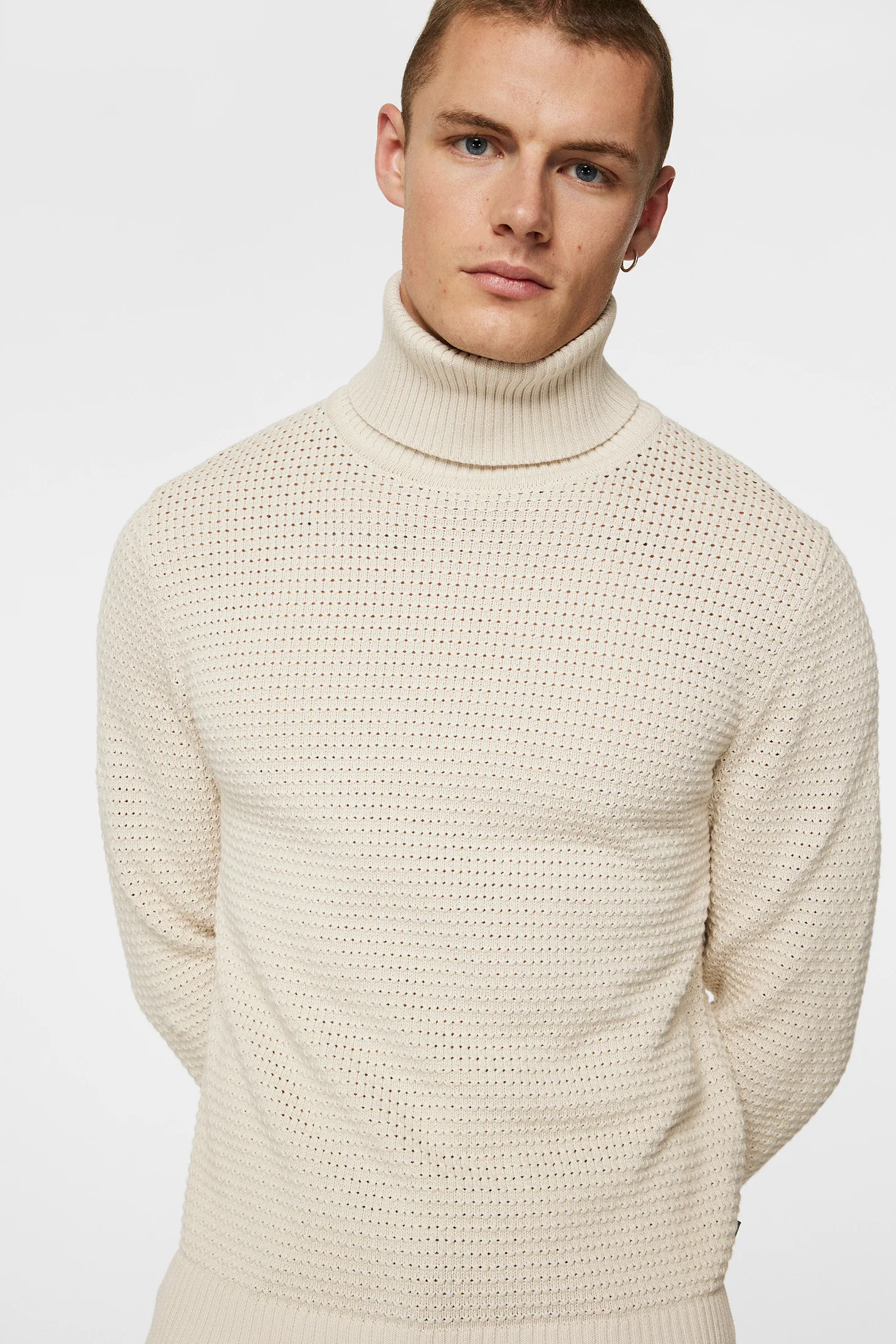 Olivero Turtleneck Sweater / Moonbeam - Image 5