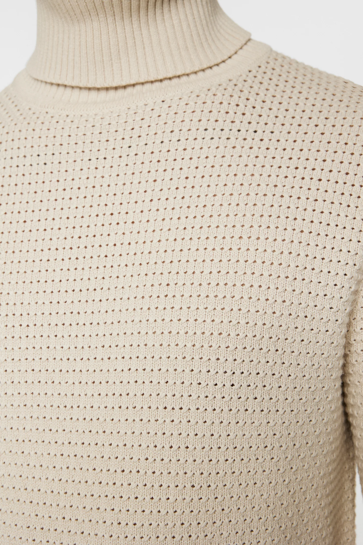 Olivero Turtleneck Sweater / Moonbeam - Image 6