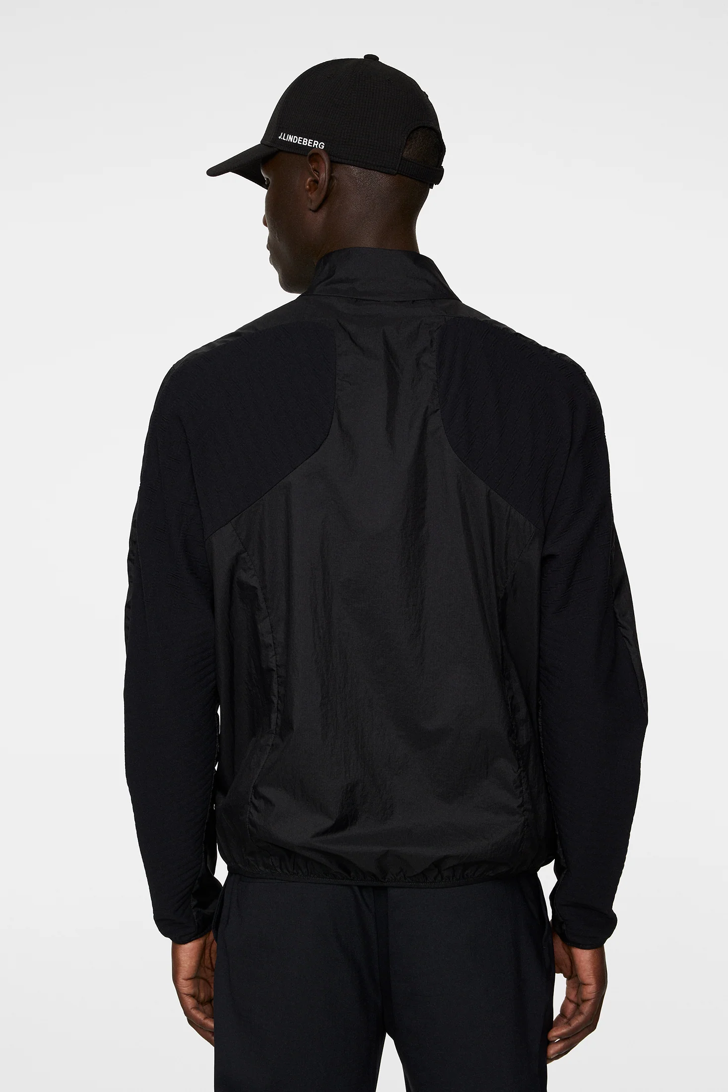 Orson 3D Knit Wind Jacket / Black - Image 4