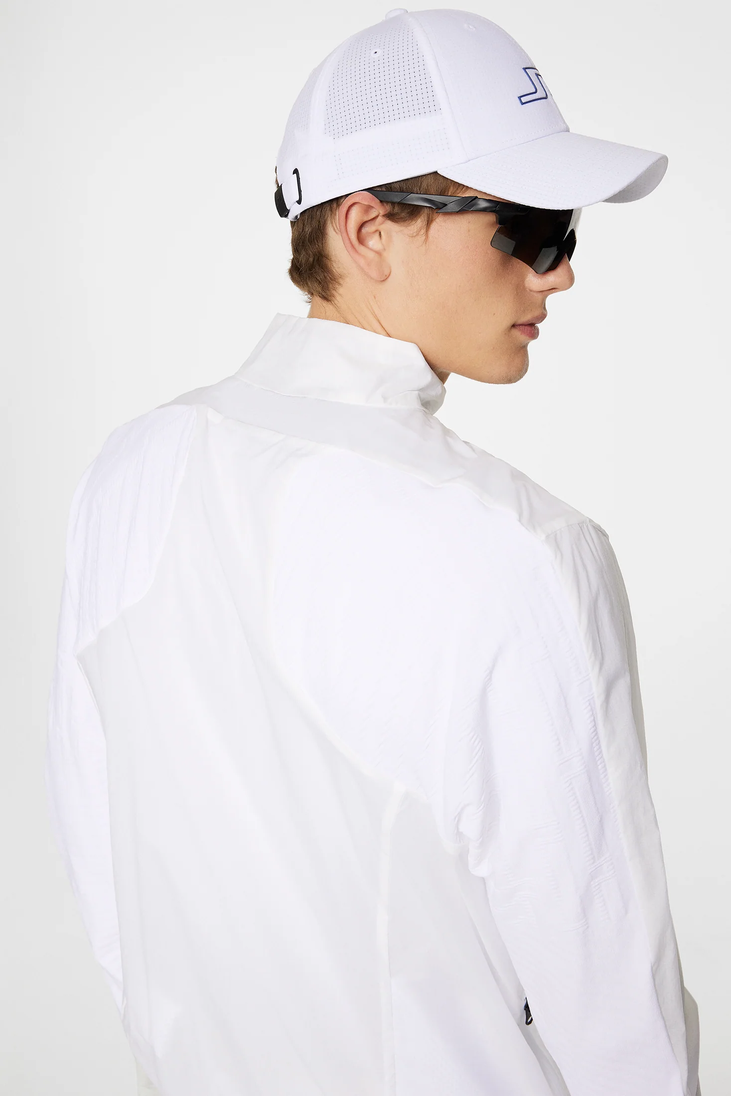 Orson 3D Knit Wind Jacket / White - Image 6