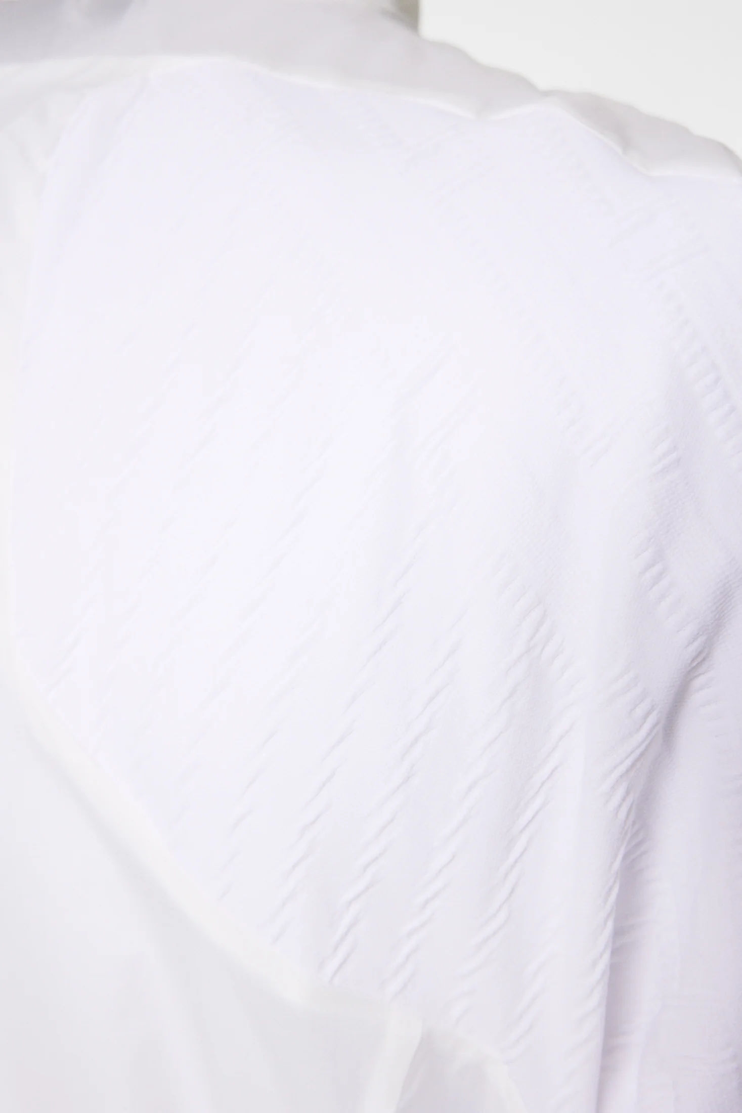 Orson 3D Knit Wind Jacket / White - Image 7