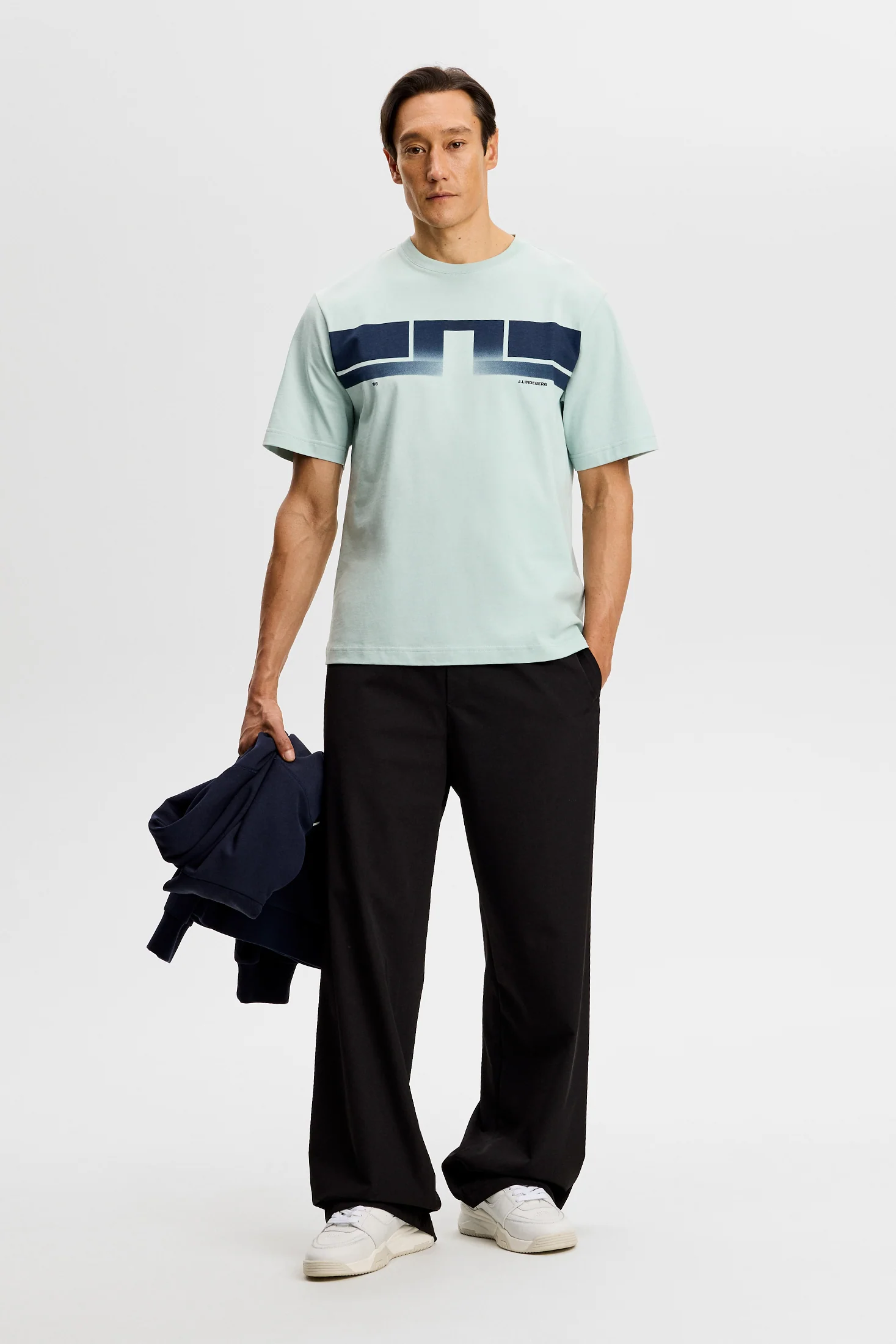 Parcie Logo Tee / Blue Haze - Image 5
