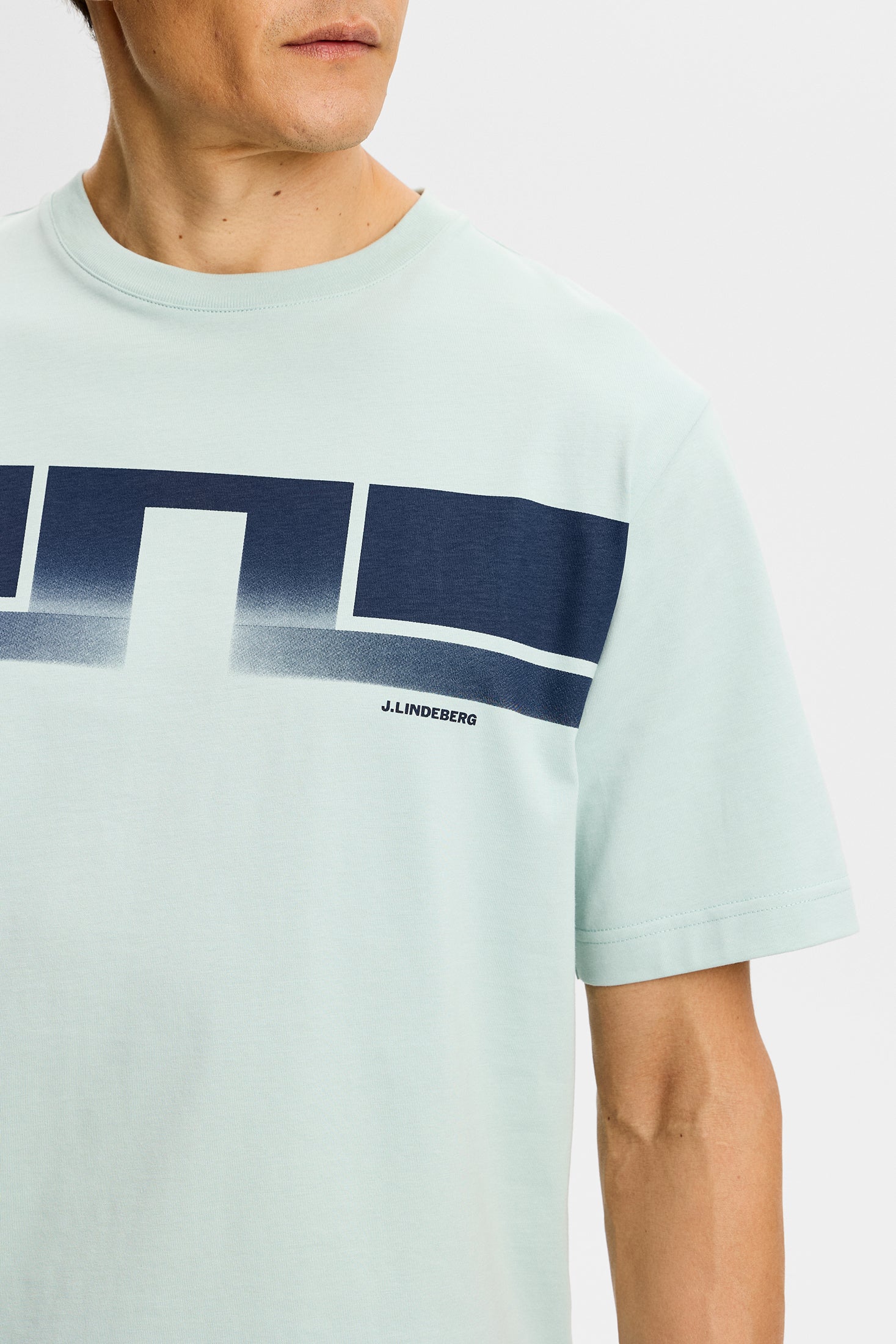 Parcie Logo Tee / Blue Haze - Image 6