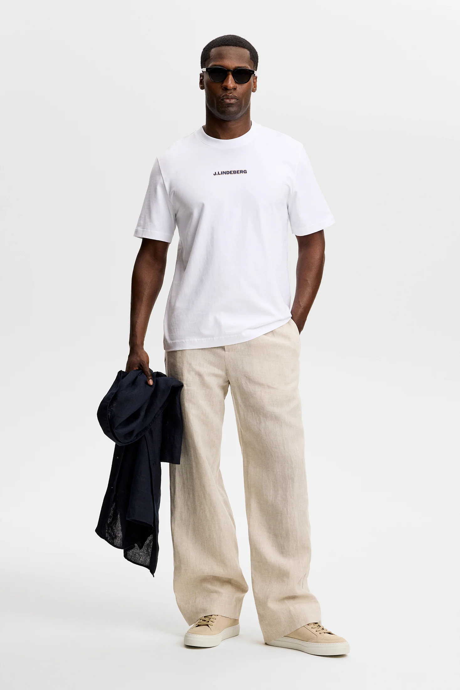 Parcie Logo Tee / White - Image 4