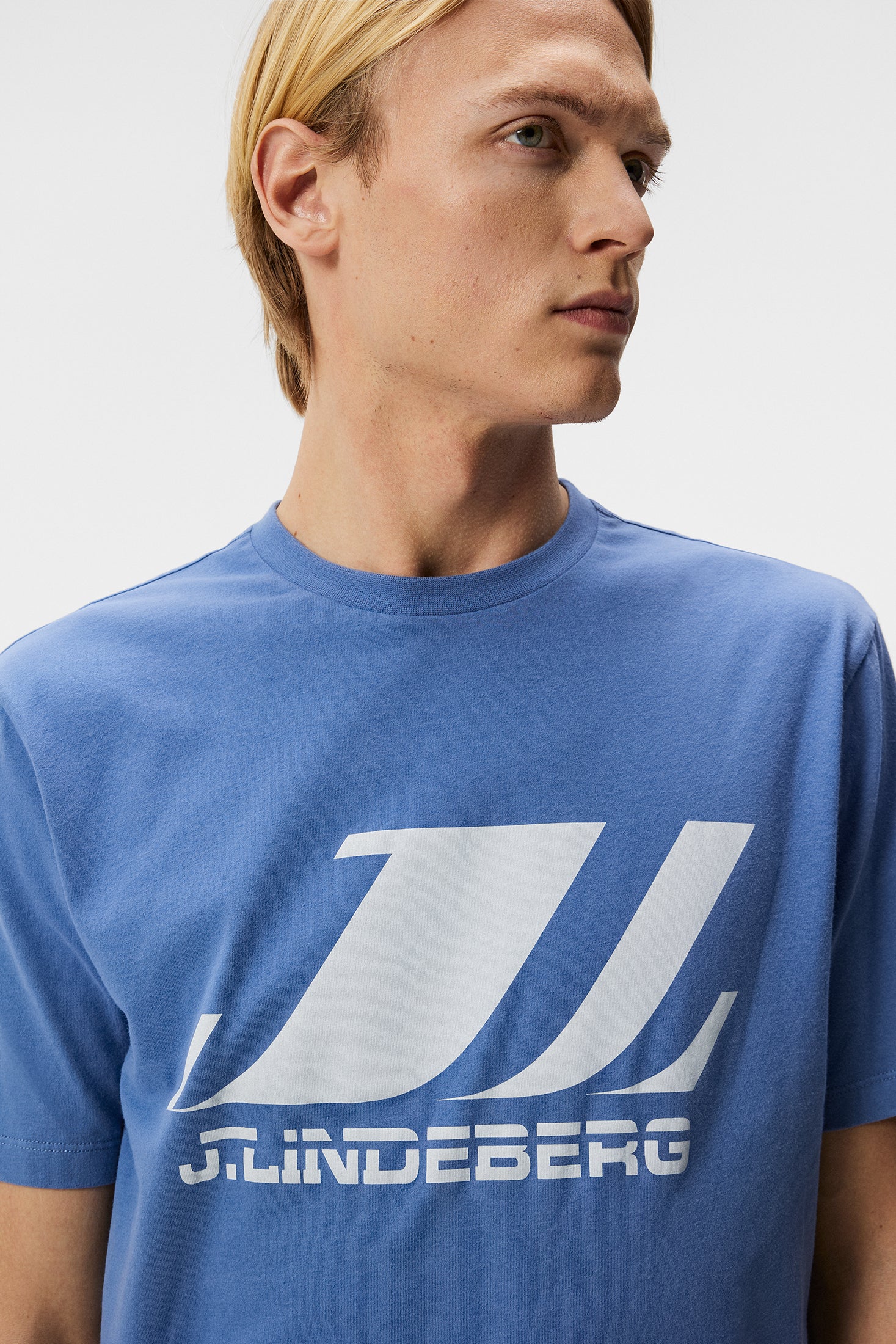 Parcy Logo Tee / Bijou Blue - Image 5