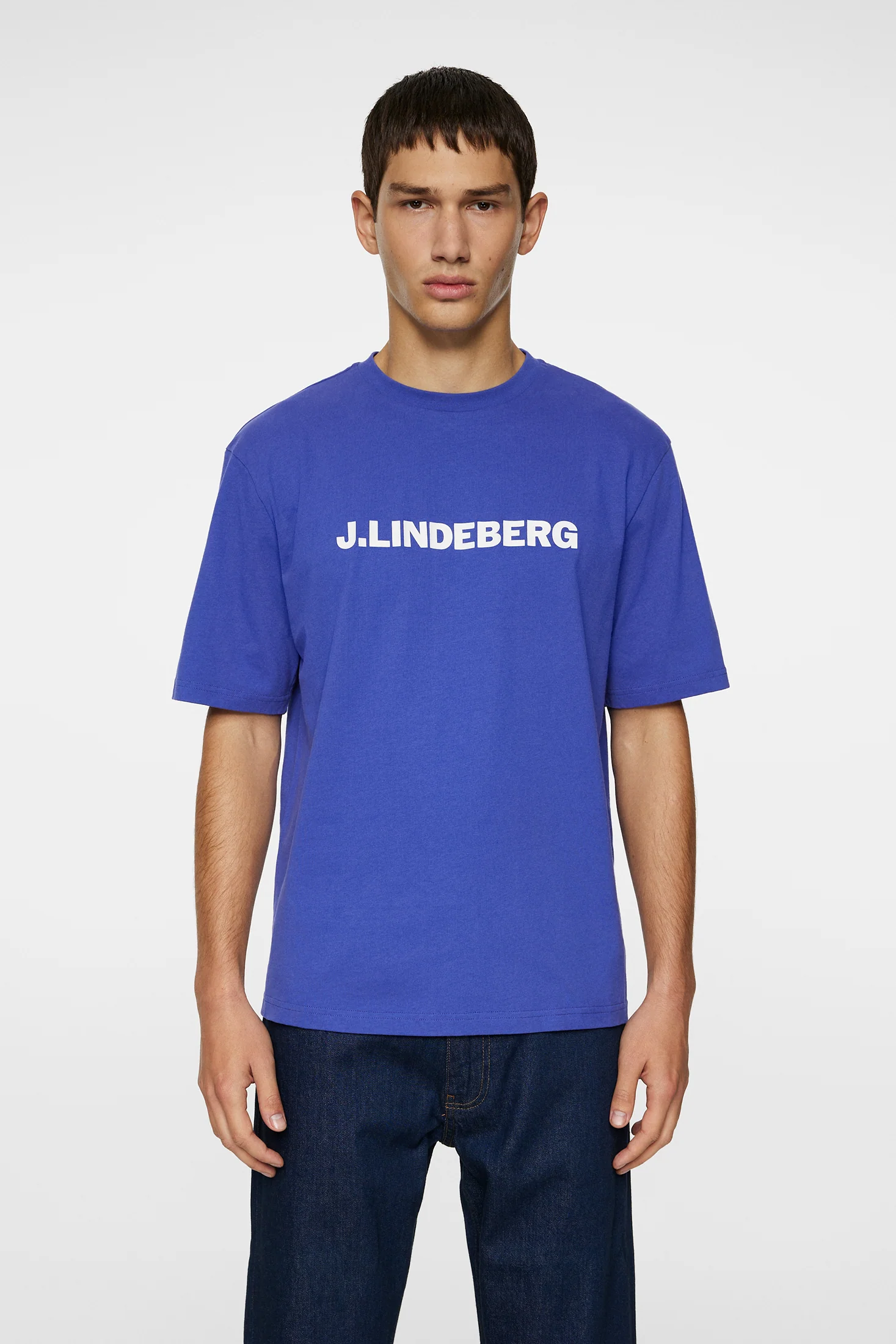 Parcy Logo Tee / Clematis Blue - Image 2