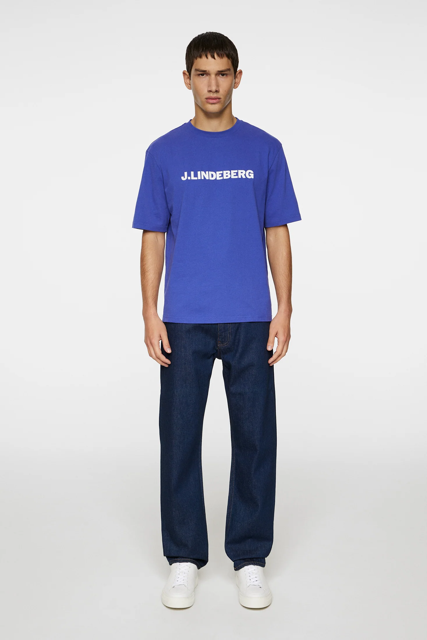 Parcy Logo Tee / Clematis Blue - Image 4