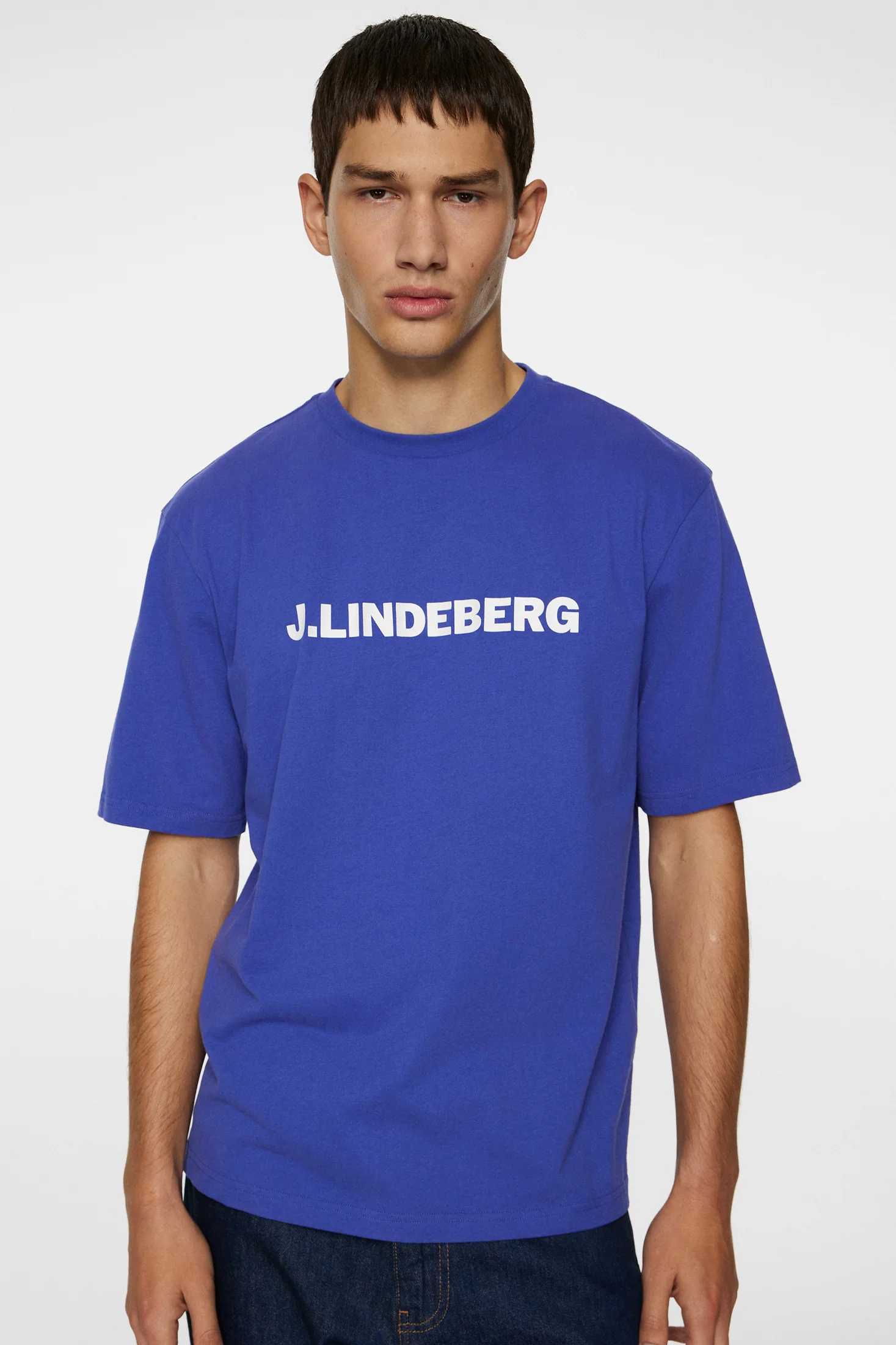 Parcy Logo Tee / Clematis Blue - Image 5