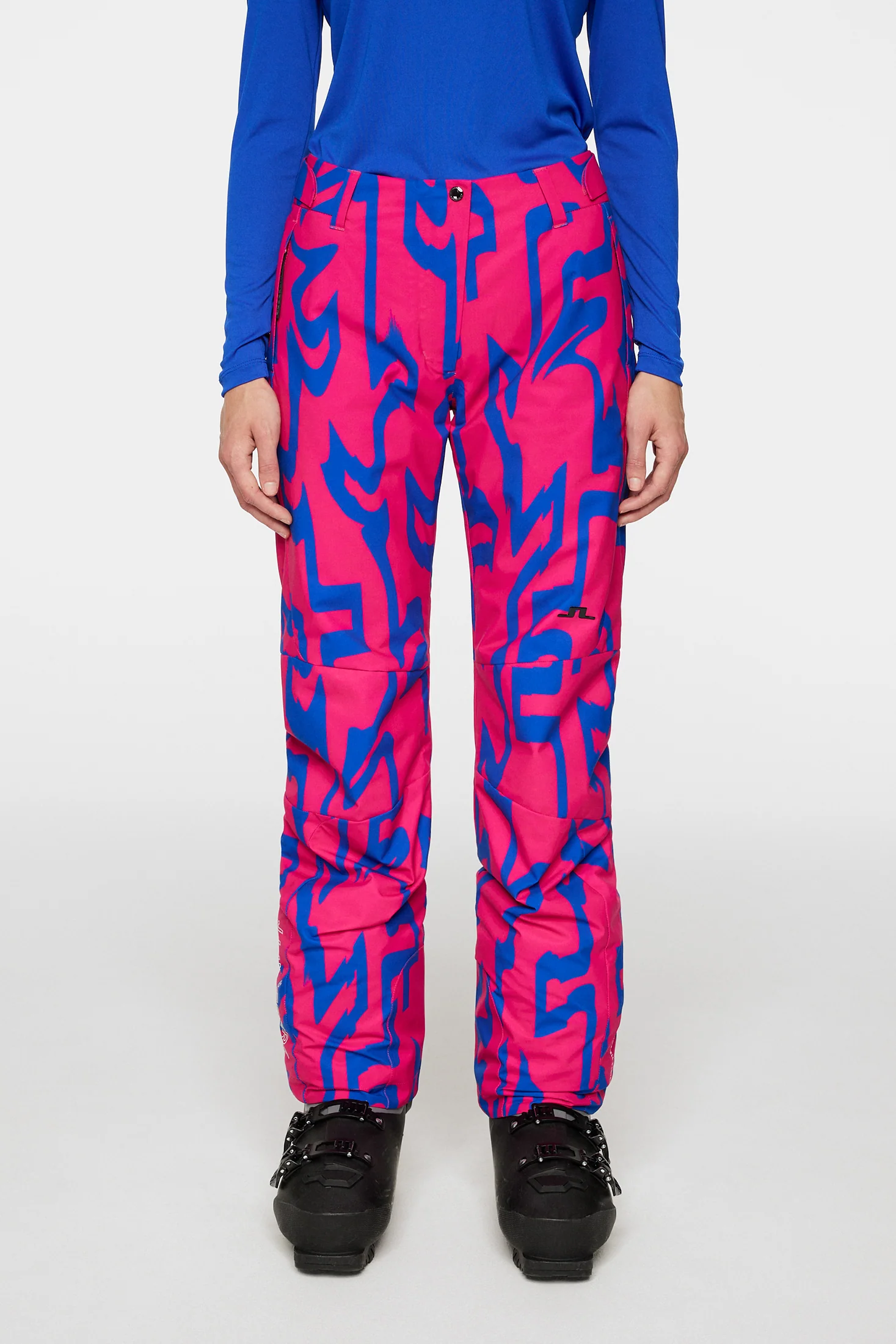 Pauline Pant Printed / Glitch Bridge Pink - Image 2