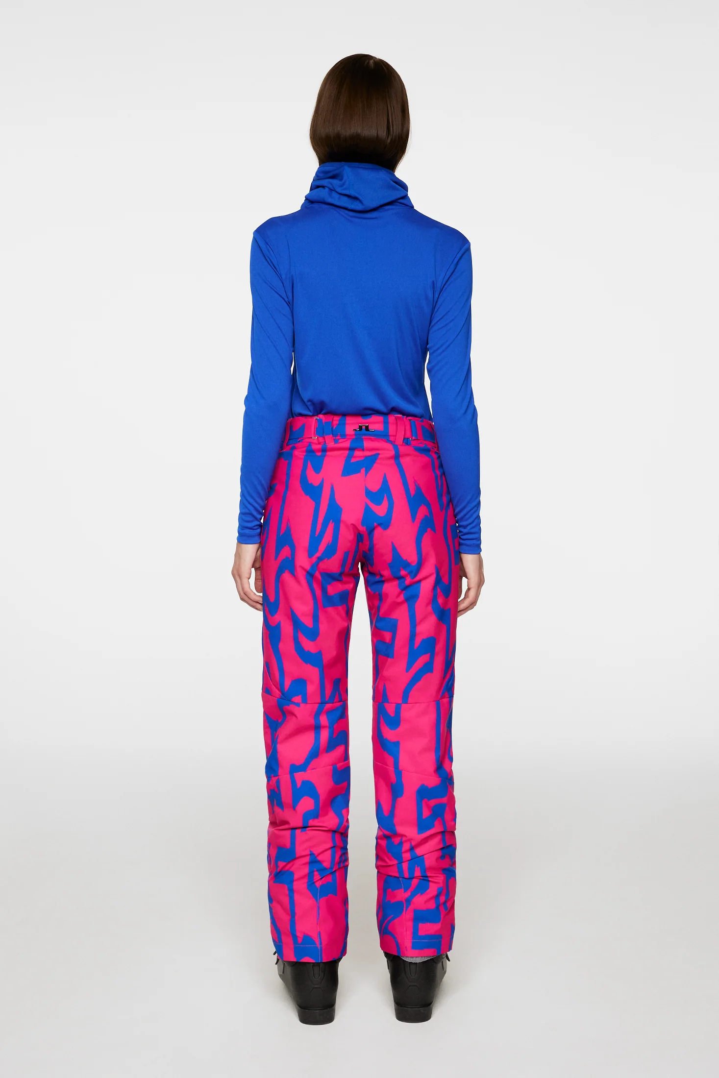 Pauline Pant Printed / Glitch Bridge Pink - Image 3
