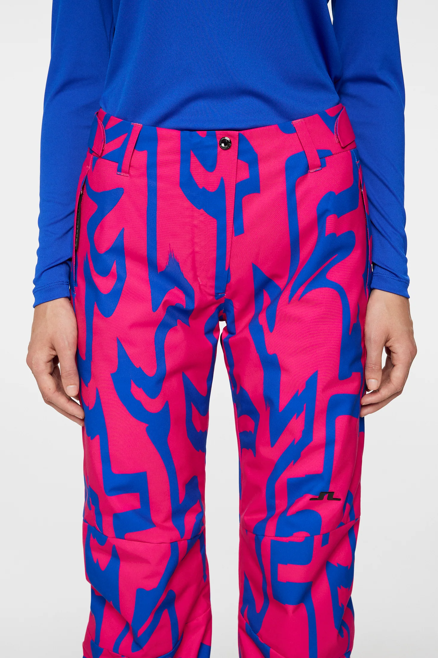 Pauline Pant Printed / Glitch Bridge Pink - Image 5