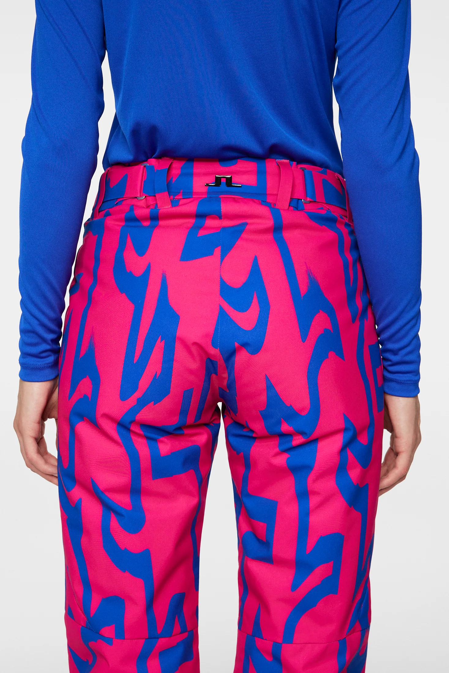 Pauline Pant Printed / Glitch Bridge Pink - Image 6