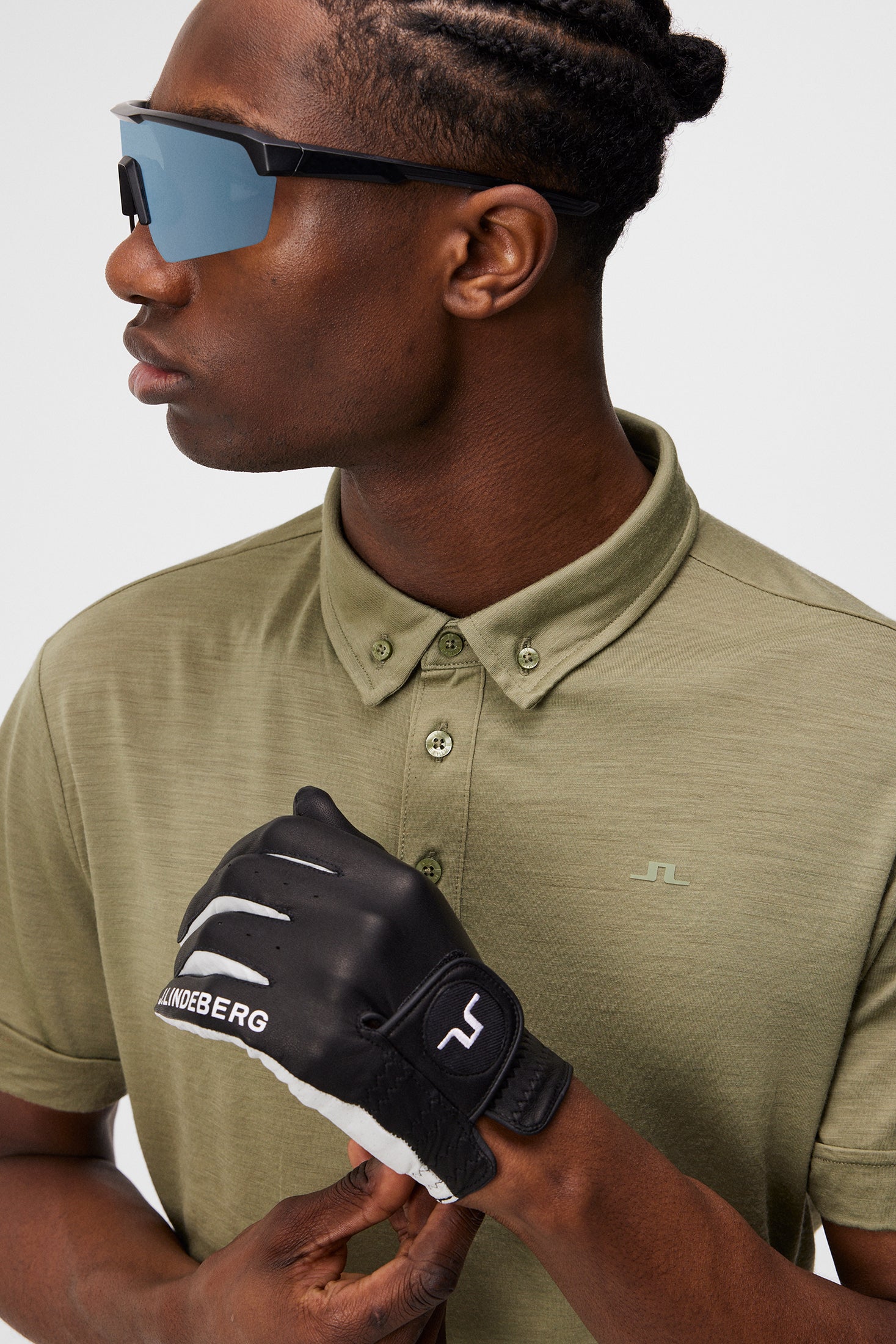 Paz Regular Fit Polo / Oil Green - Image 5