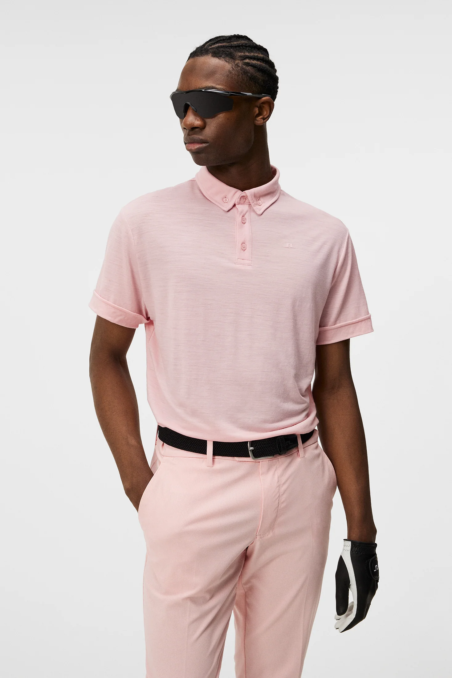 Paz Regular Fit Polo / Powder Pink - Image 2