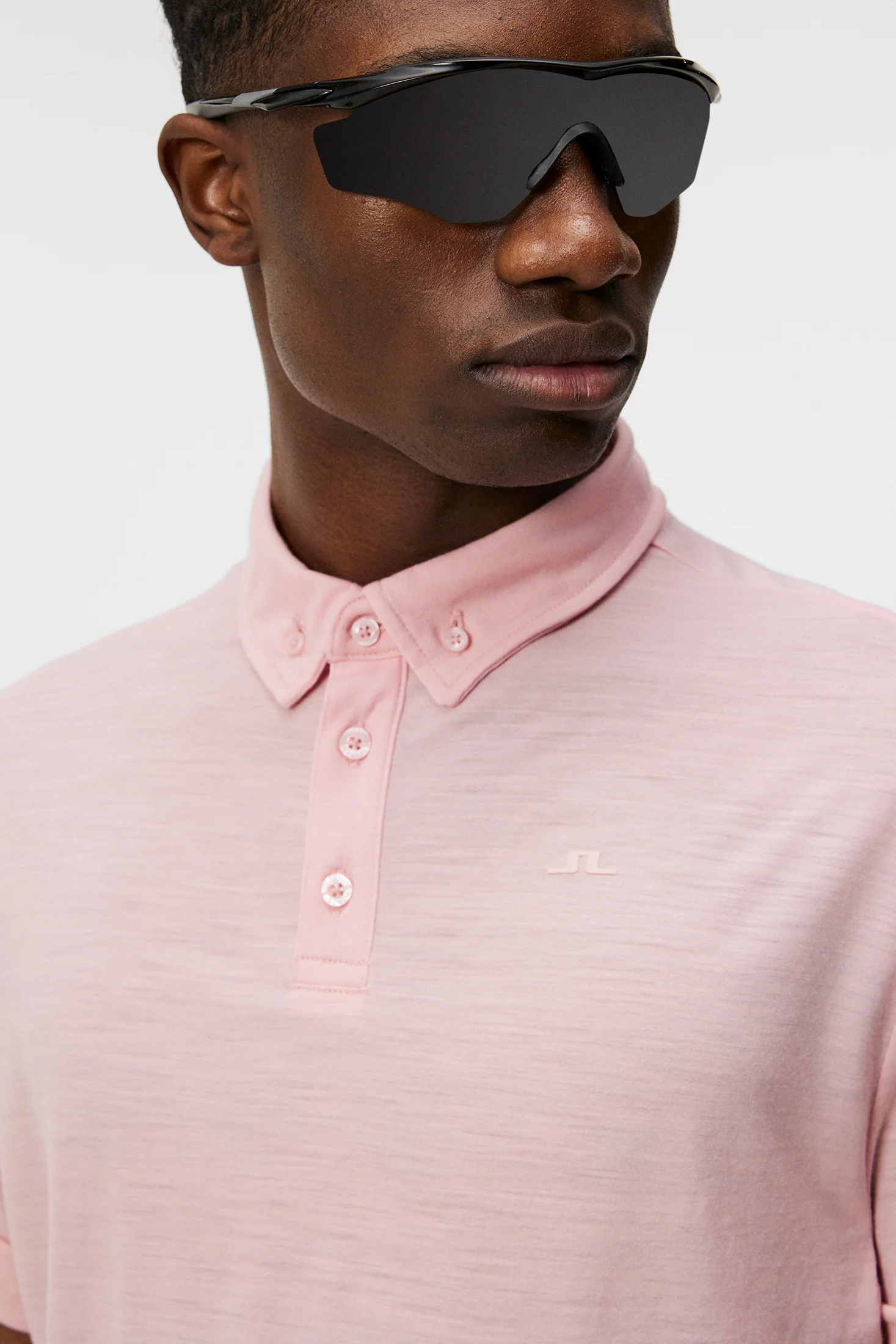 Paz Regular Fit Polo / Powder Pink - Image 5