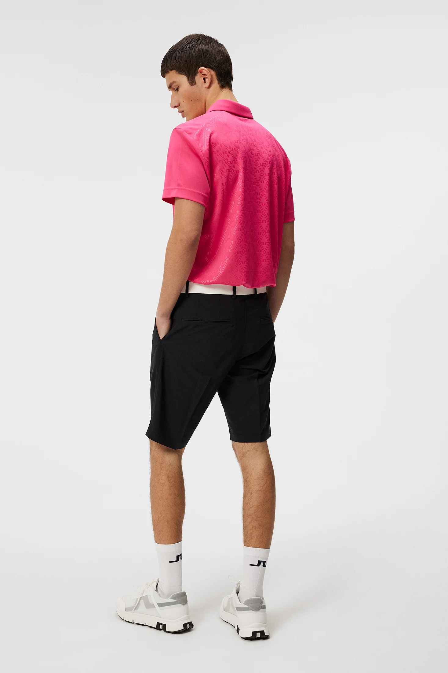 Peat Regular Fit Polo / Fuchsia Purple - Image 4