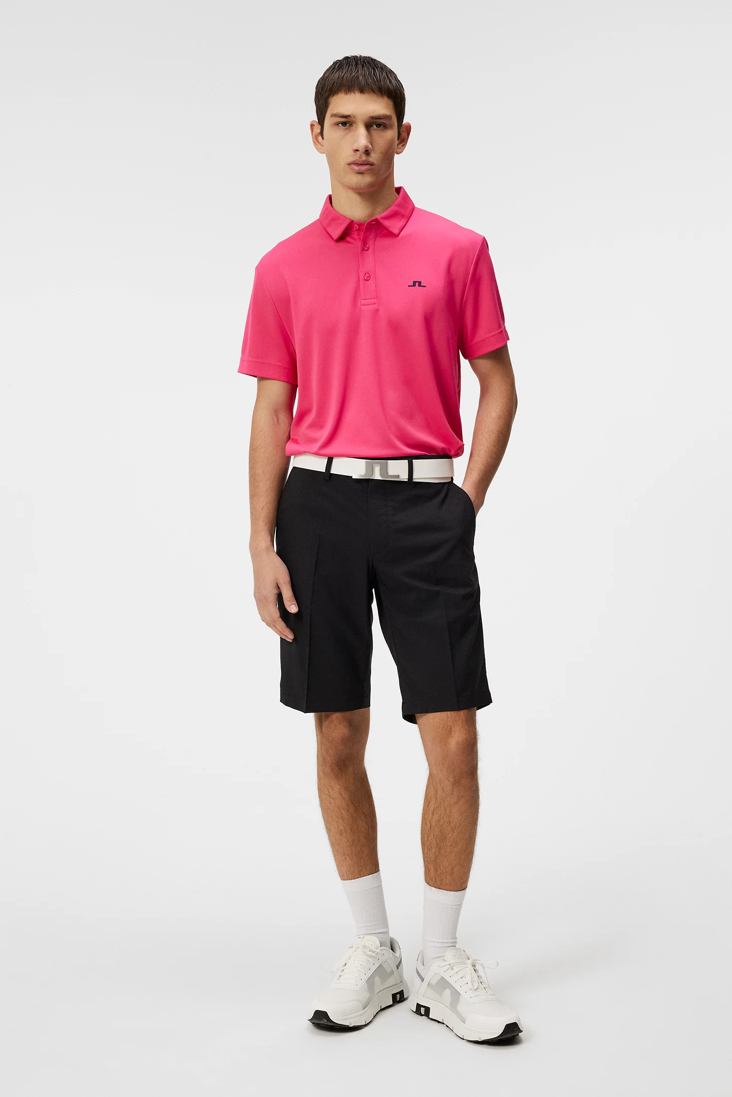 Peat Regular Fit Polo / Fuchsia Purple - Image 5