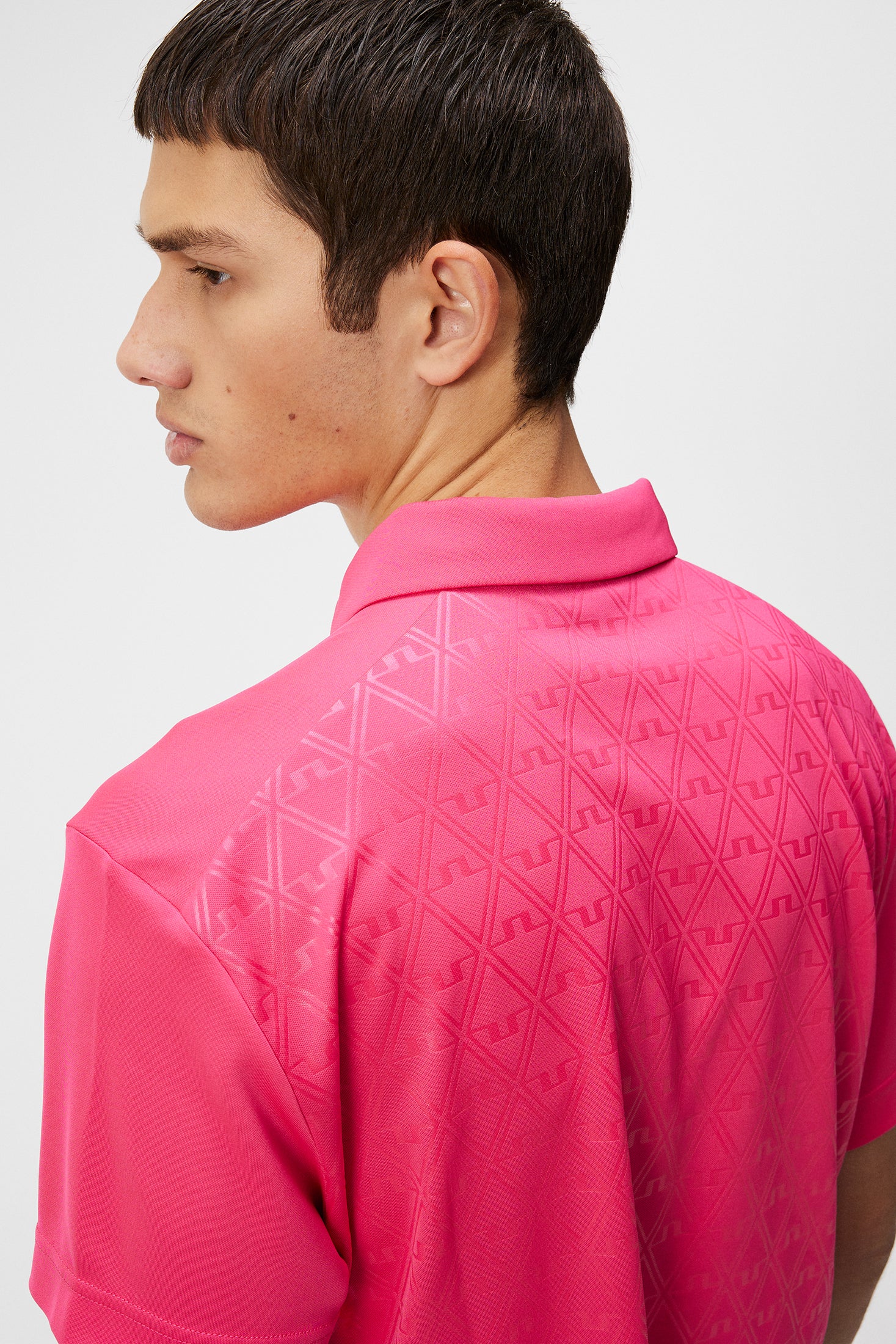 Peat Regular Fit Polo / Fuchsia Purple - Image 6