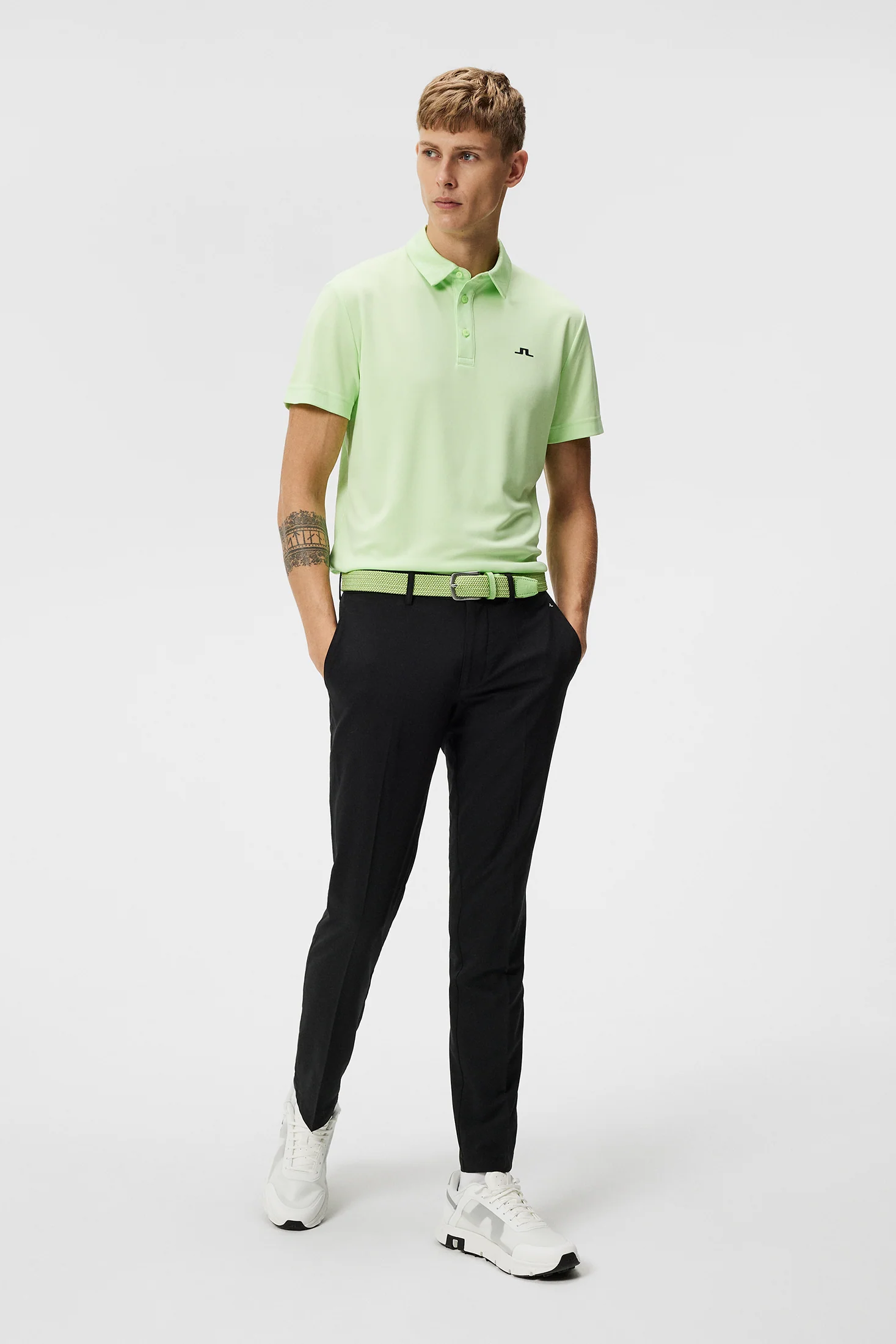 Peat Regular Fit Polo / Paradise Green - Image 5