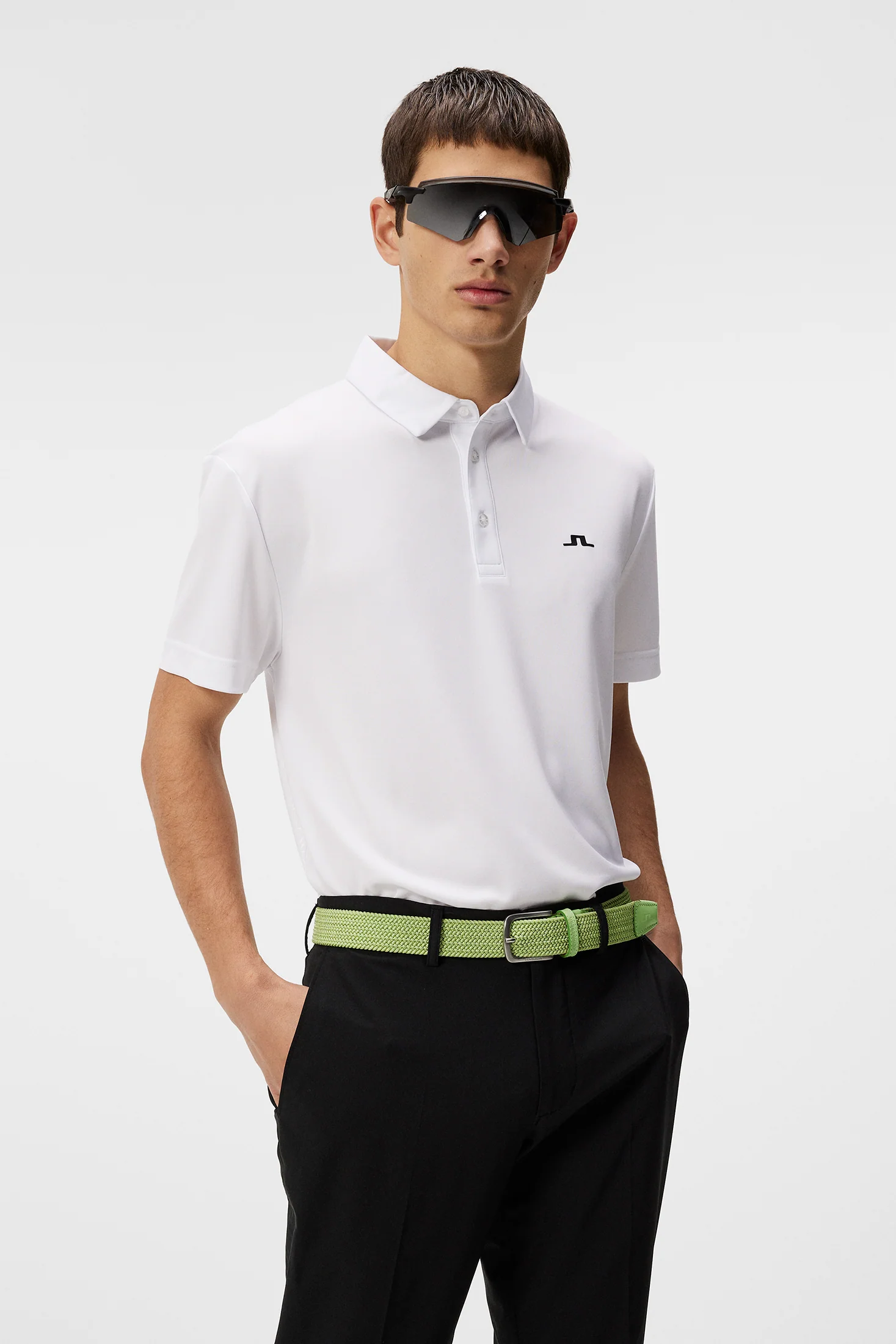 Peat Regular Fit Polo / White - Image 3