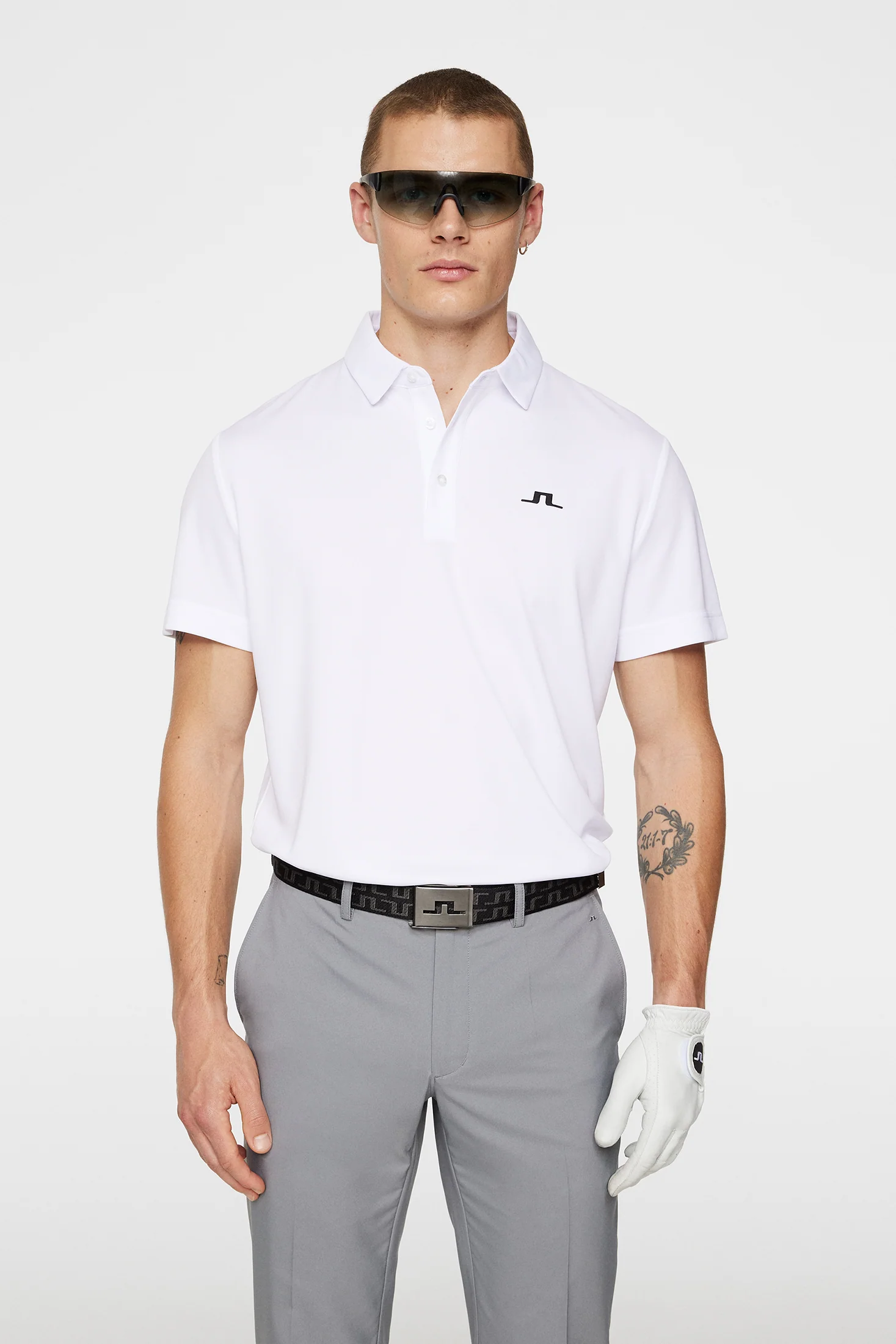 Peat Regular Fit Polo / White - Image 3