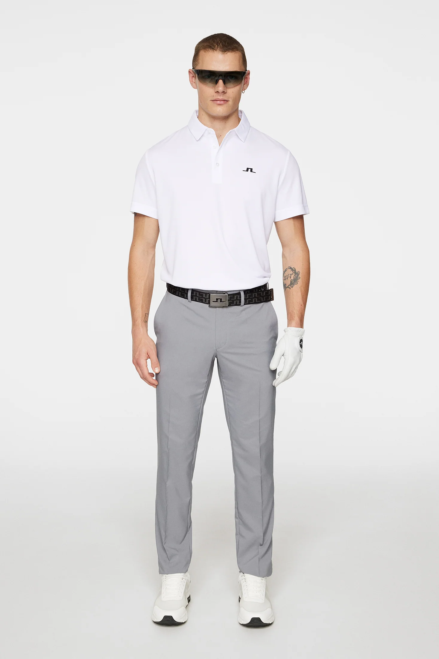 Peat Regular Fit Polo / White - Image 5