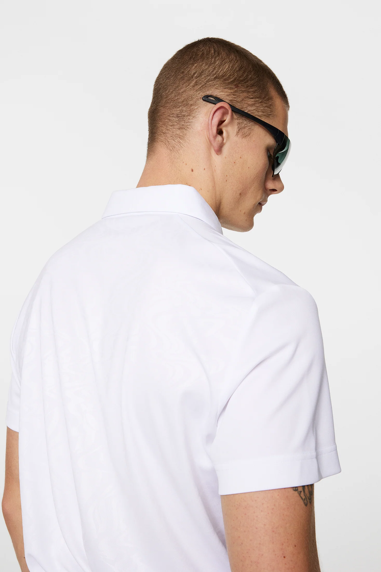 Peat Regular Fit Polo / White - Image 6