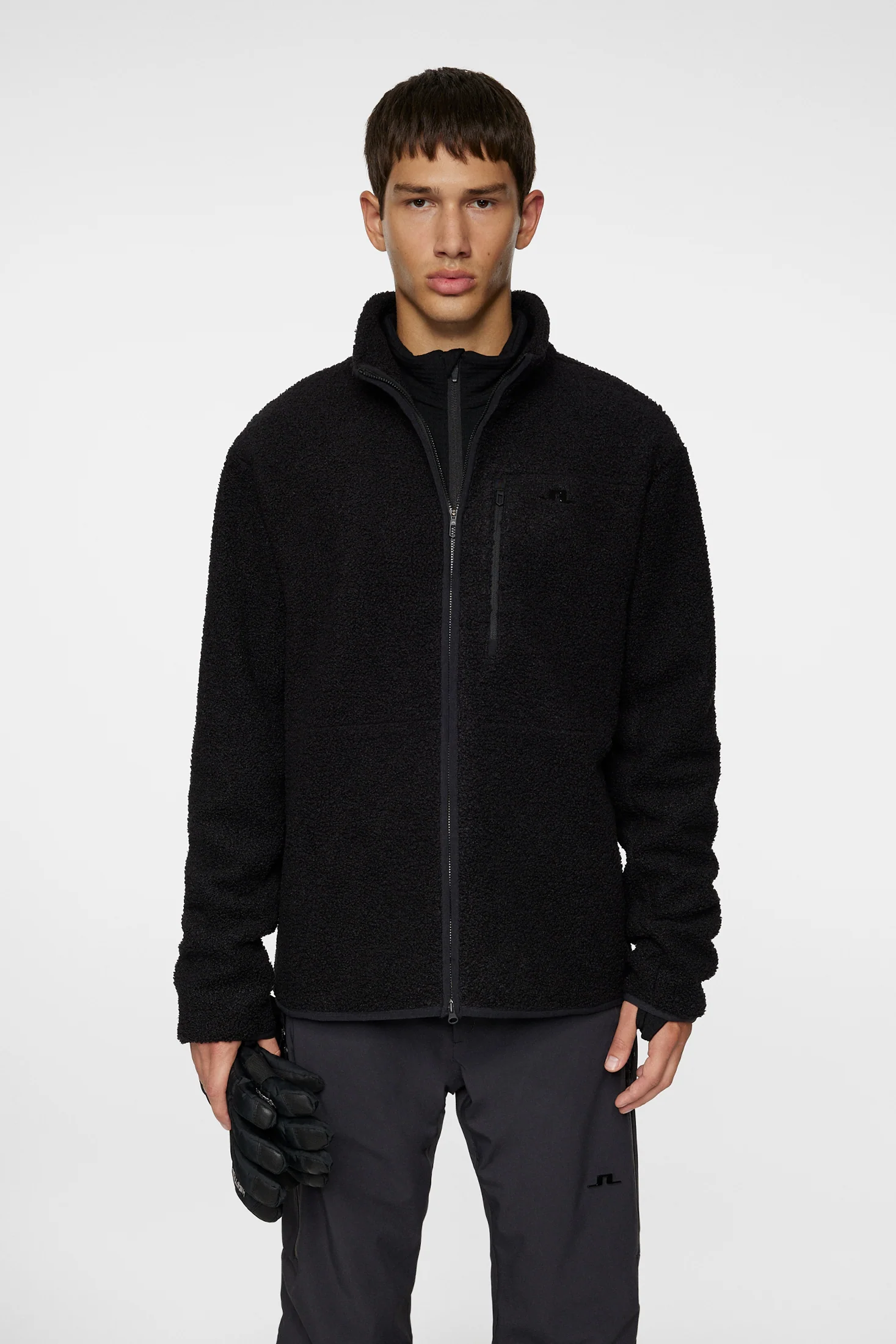 Peter Pile Jacket / Black - Image 2
