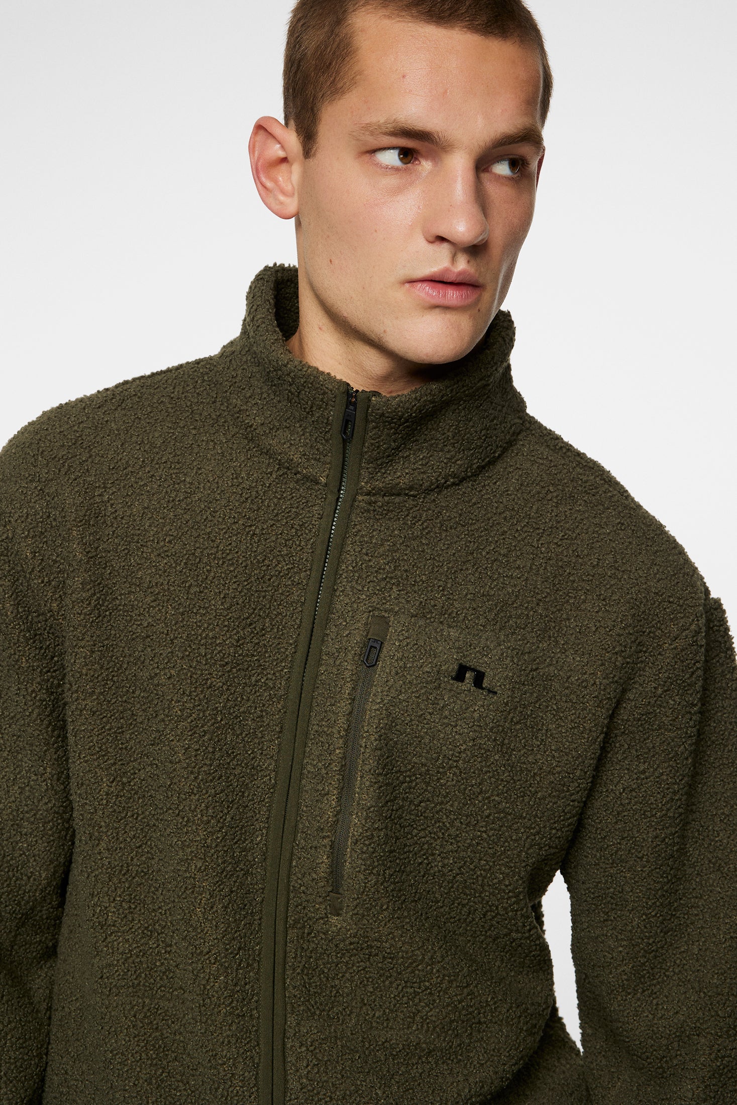 Peter Pile Jacket / Forest Green - Image 5