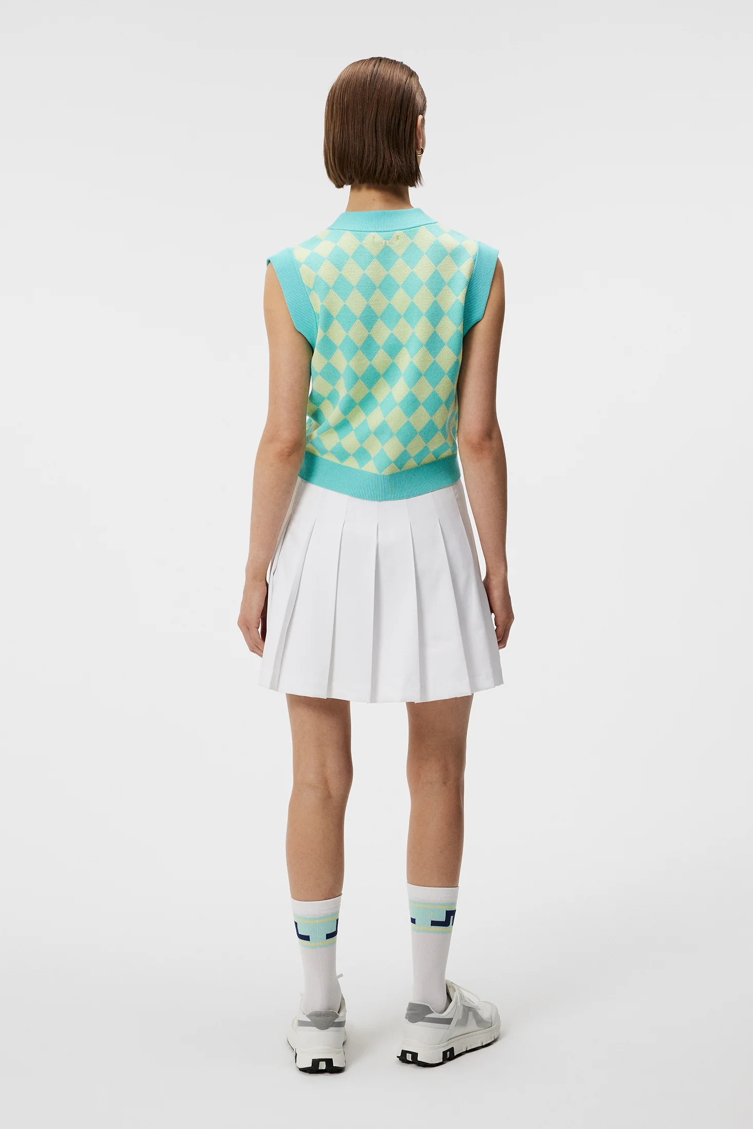 Petra Knitted Vest / Aruba Blue - Image 3
