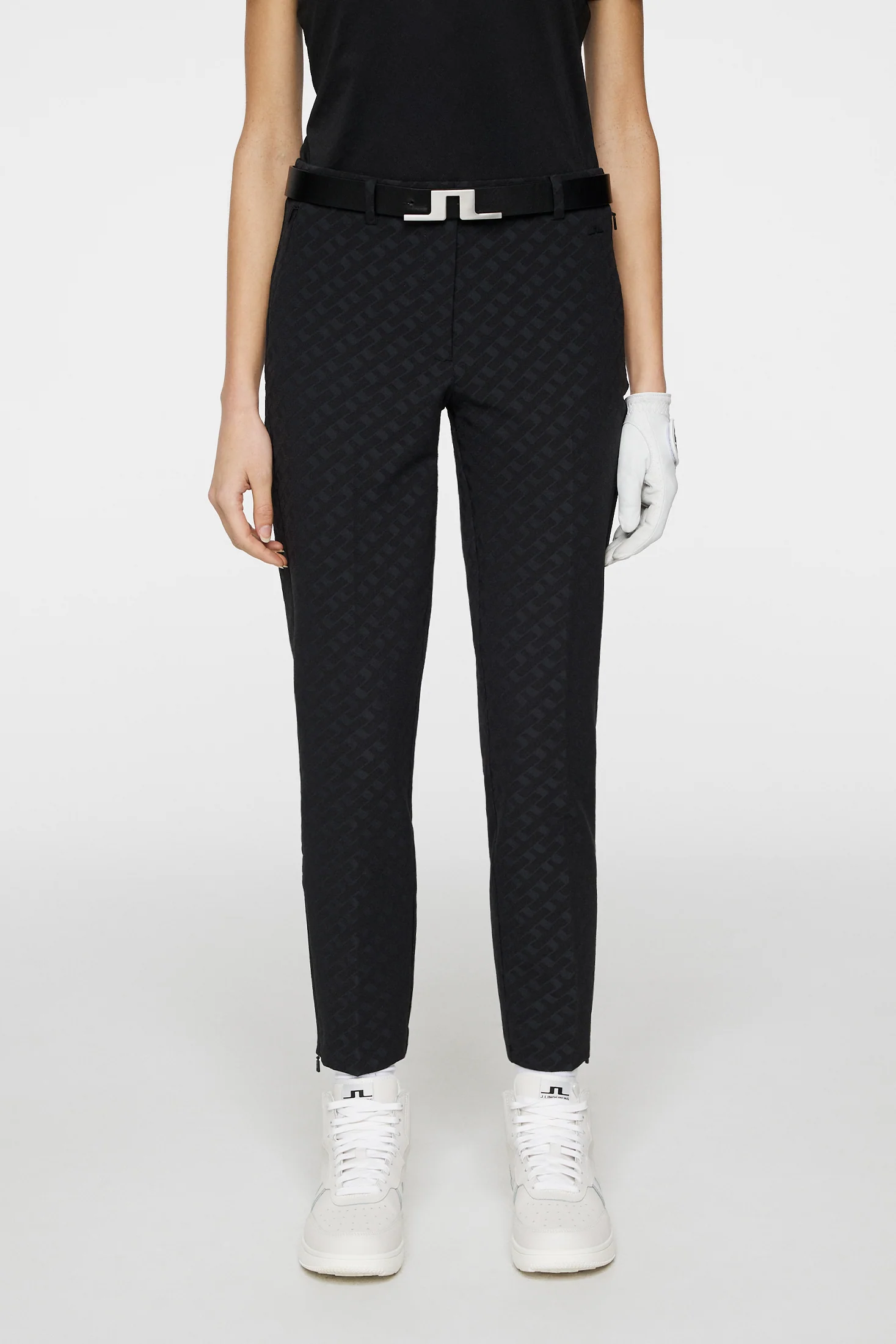 Pia Bridge Pant / Tour Geo Jacquard Black M - Image 2
