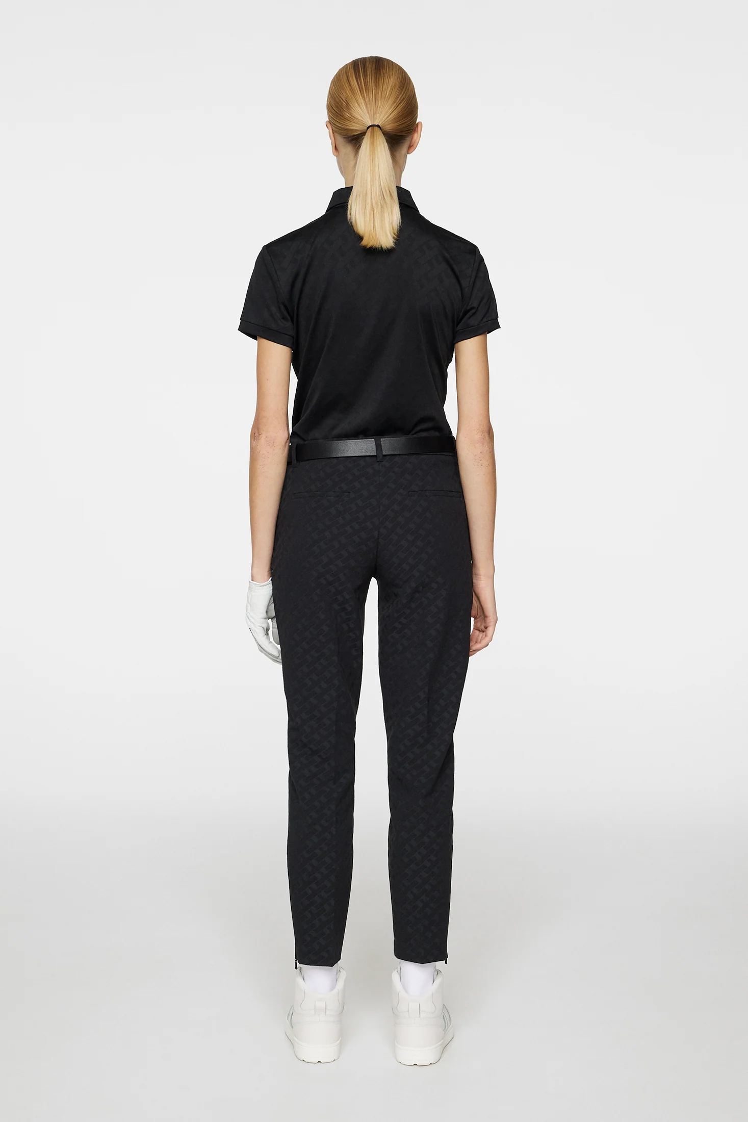 Pia Bridge Pant / Tour Geo Jacquard Black M - Image 3