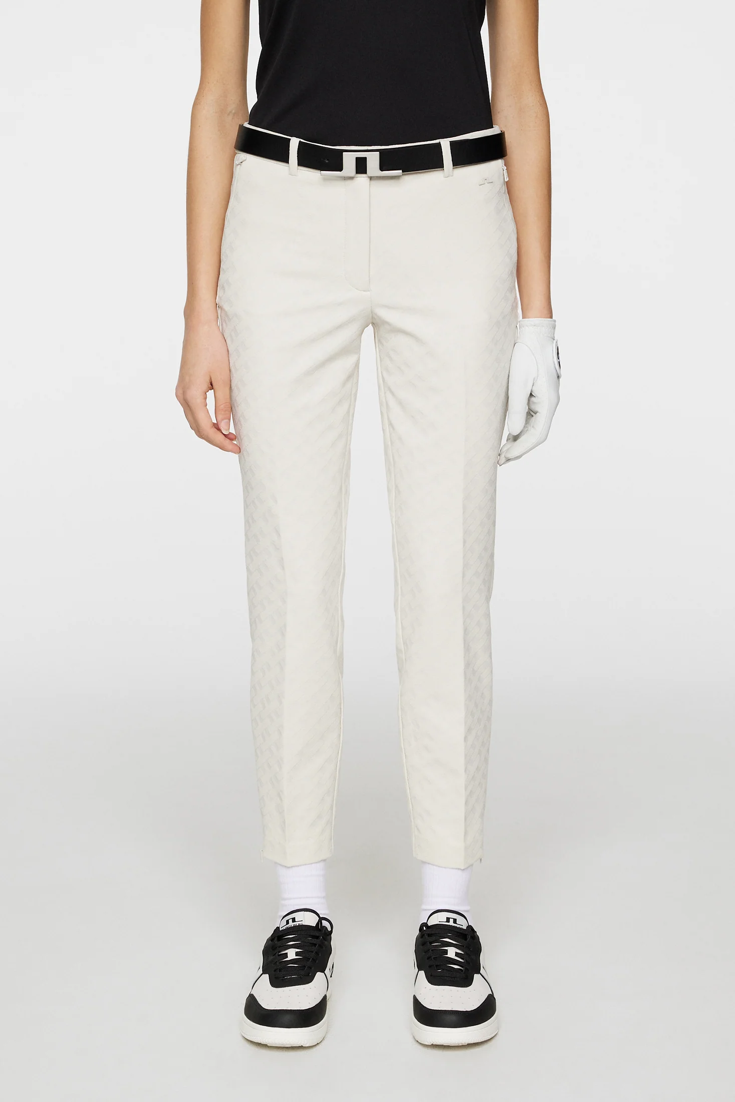 Pia Bridge Pant / Tour Geo Jacquard Moonbeam M - Image 2