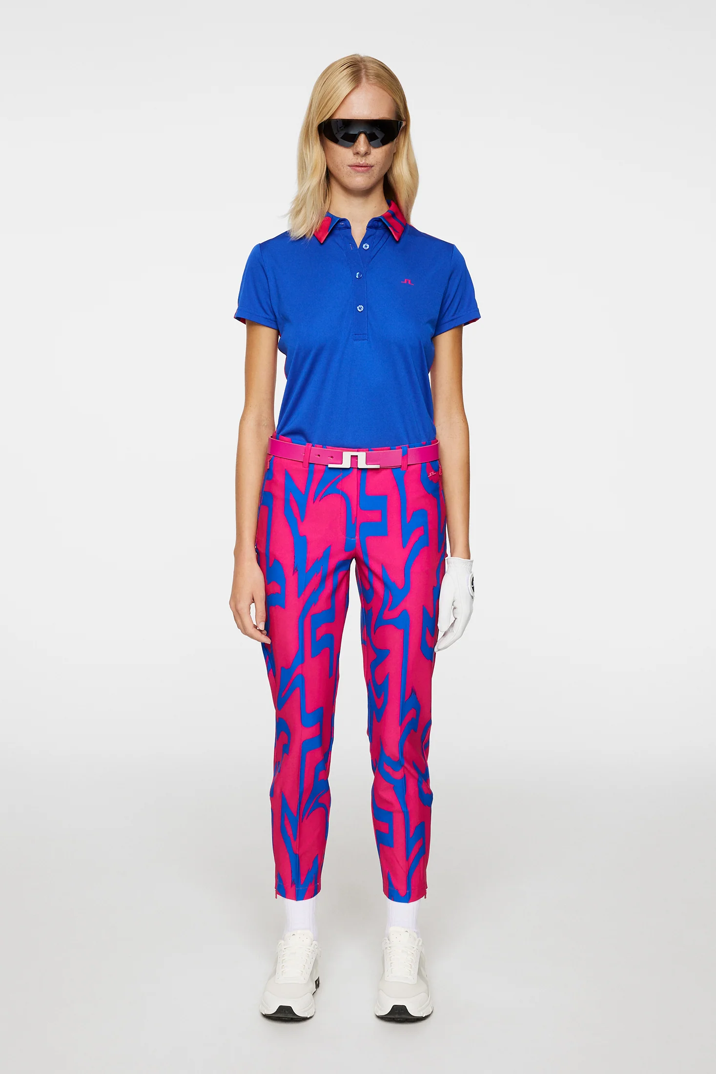 Pia Print Pant / Glitch Bridge Pink - Image 4