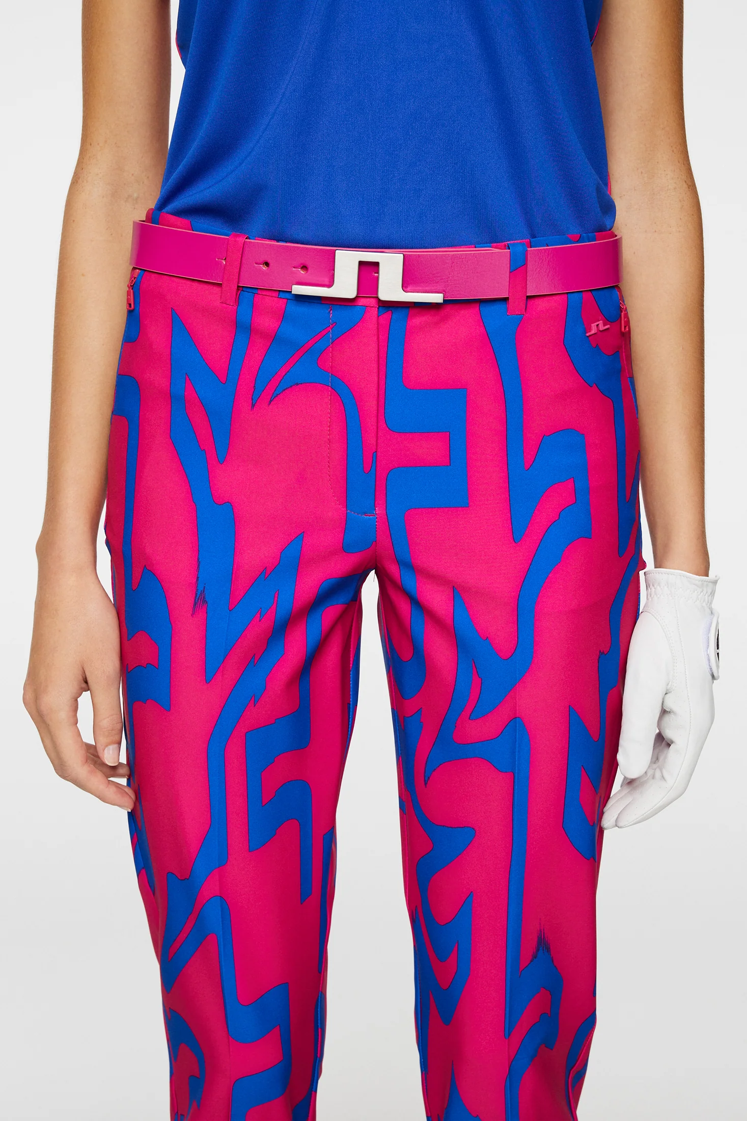 Pia Print Pant / Glitch Bridge Pink - Image 5
