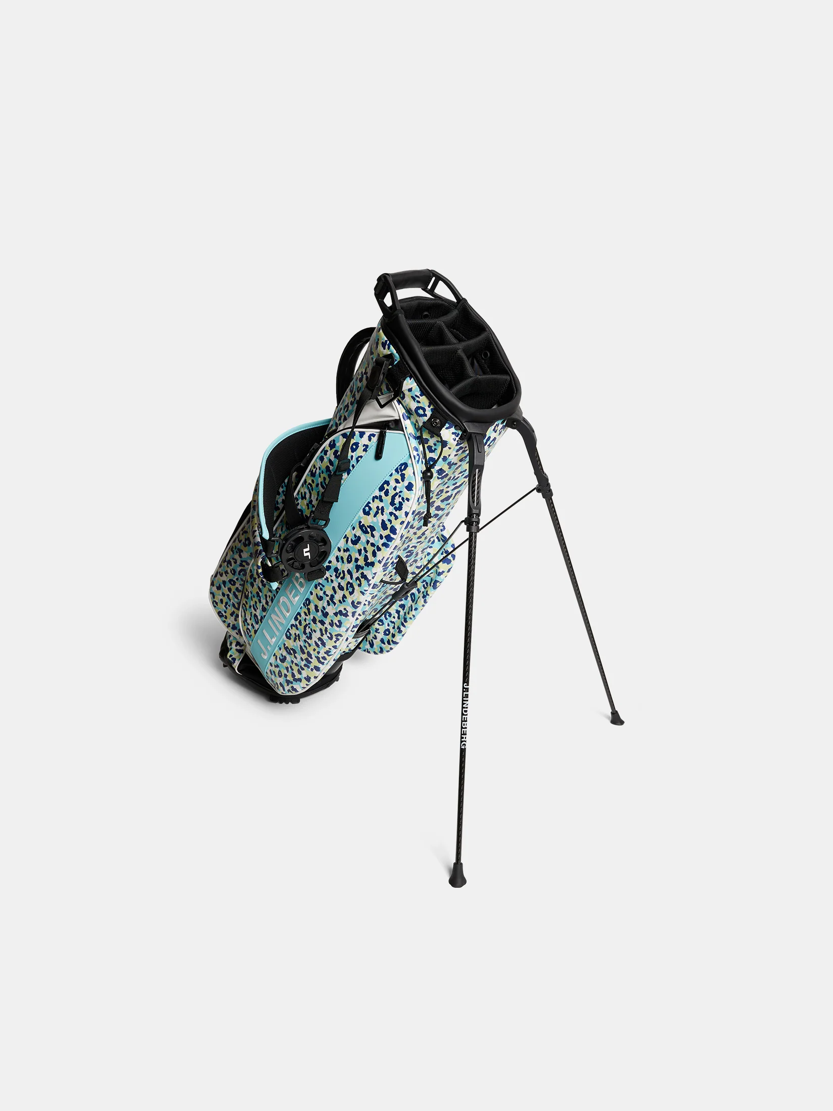 Play Stand Bag Print / Leopard Aruba Blue - Image 3