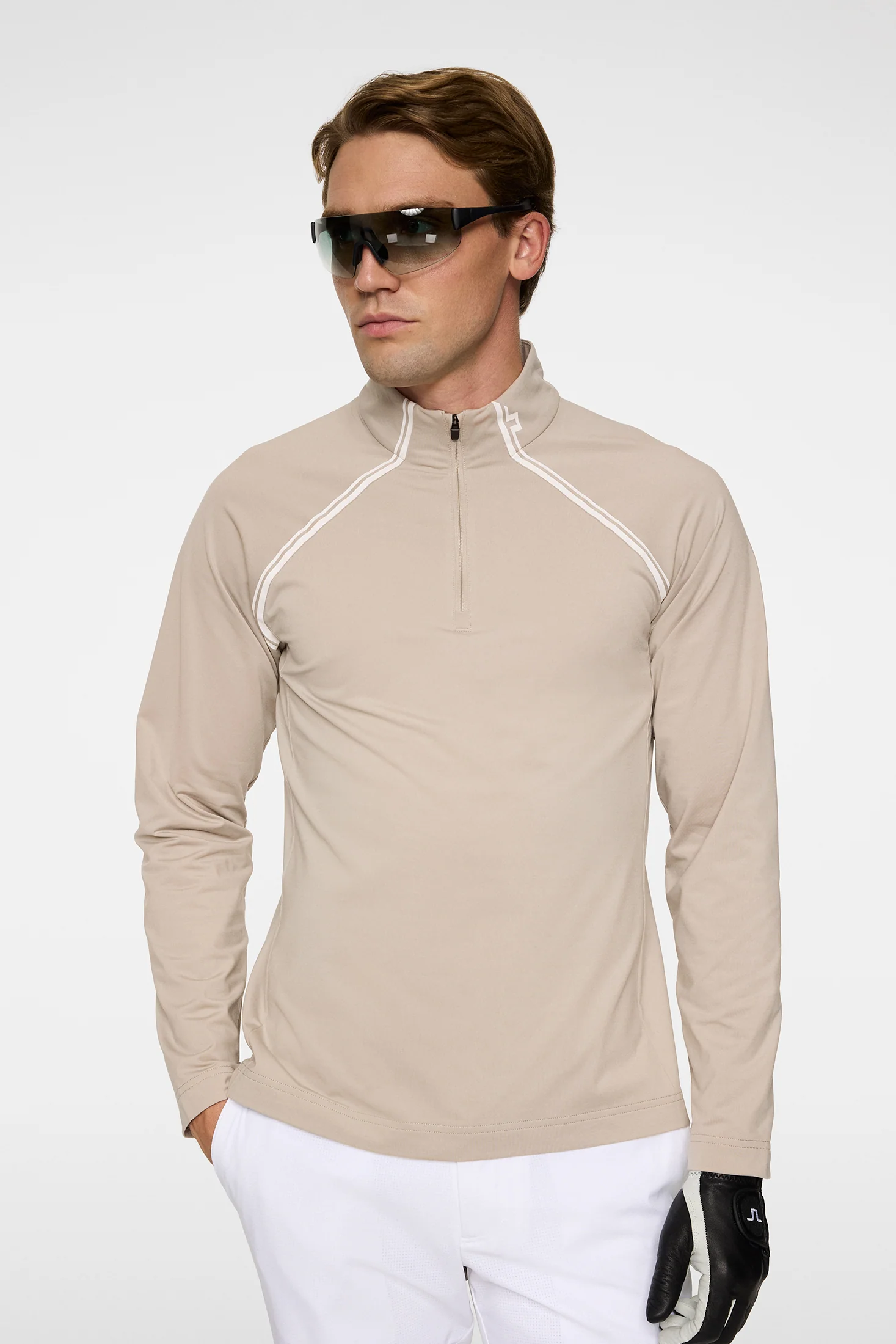 Players Mid Layer / Oyster Brown - Image 5
