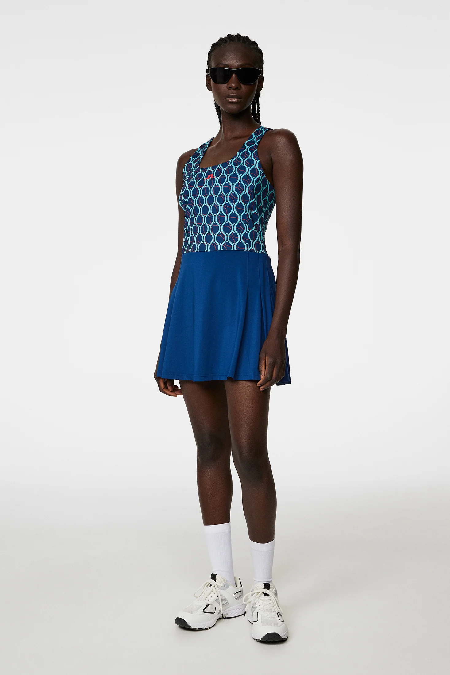 Rachel Print Dress / Racket Fade Estate - Image 5