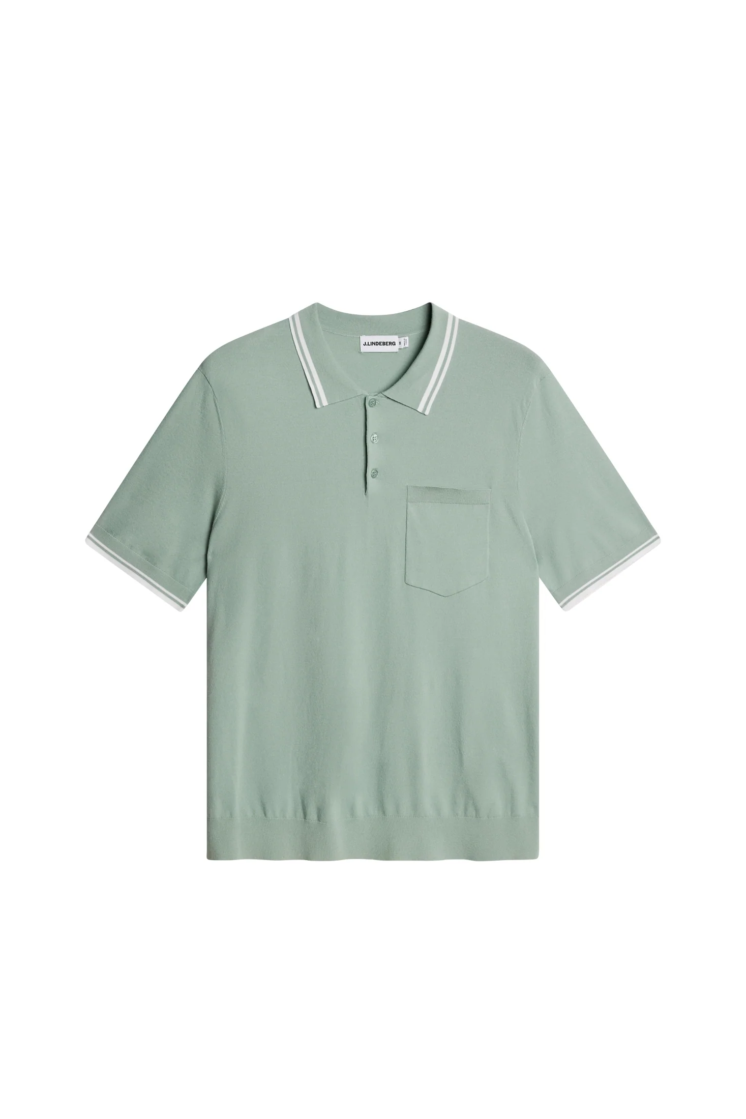 Ramon Knit SS Polo / Jadeite