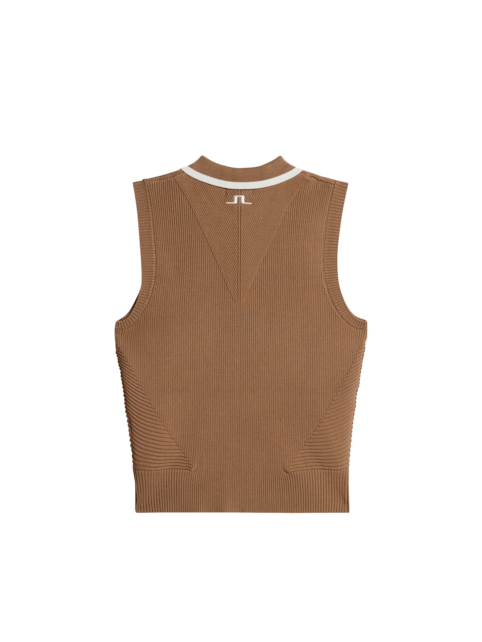 Ramona Knitted Polo Shirt / Tigers Eye - Image 2