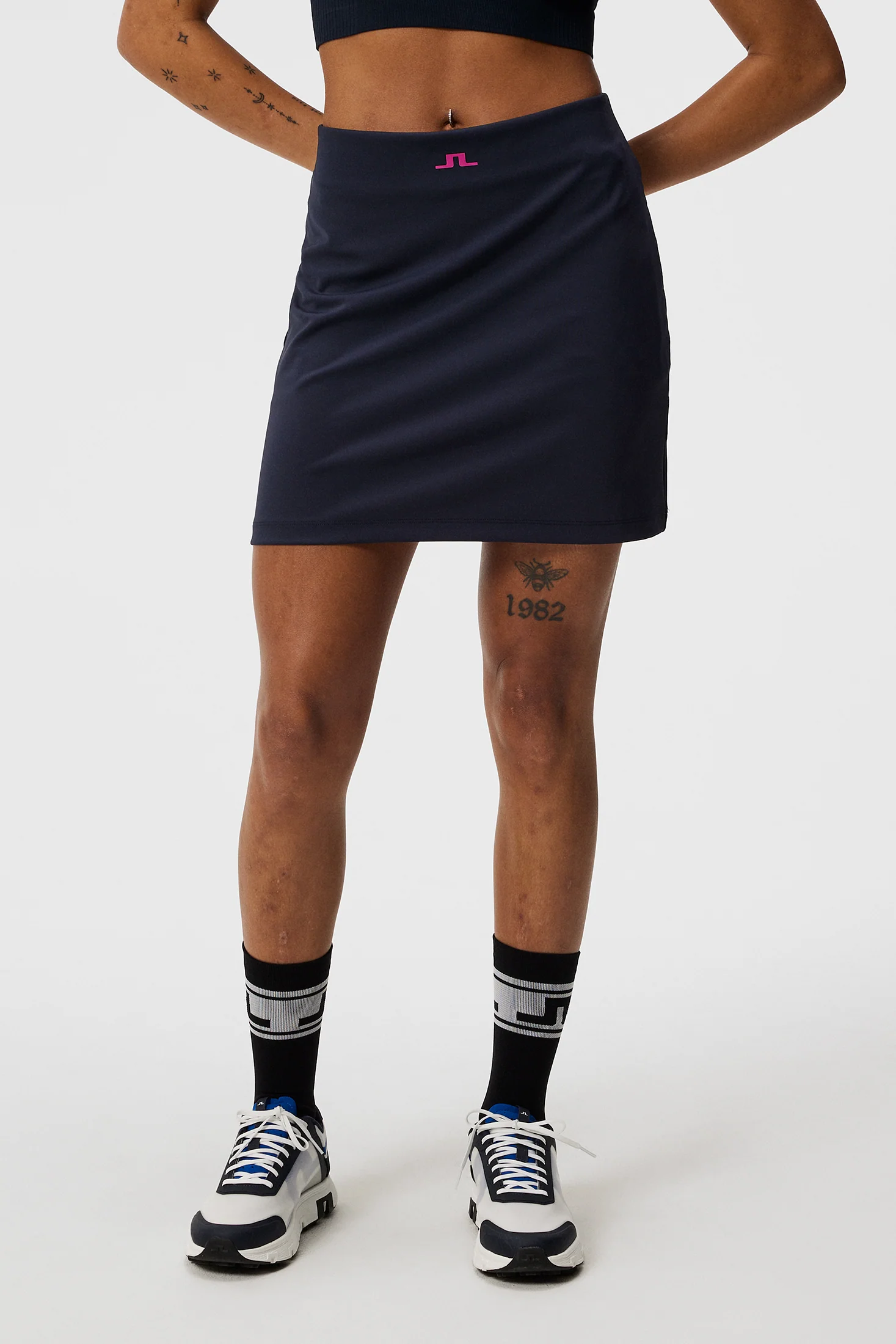Raphaela Mid Skirt / JL Navy - Image 2
