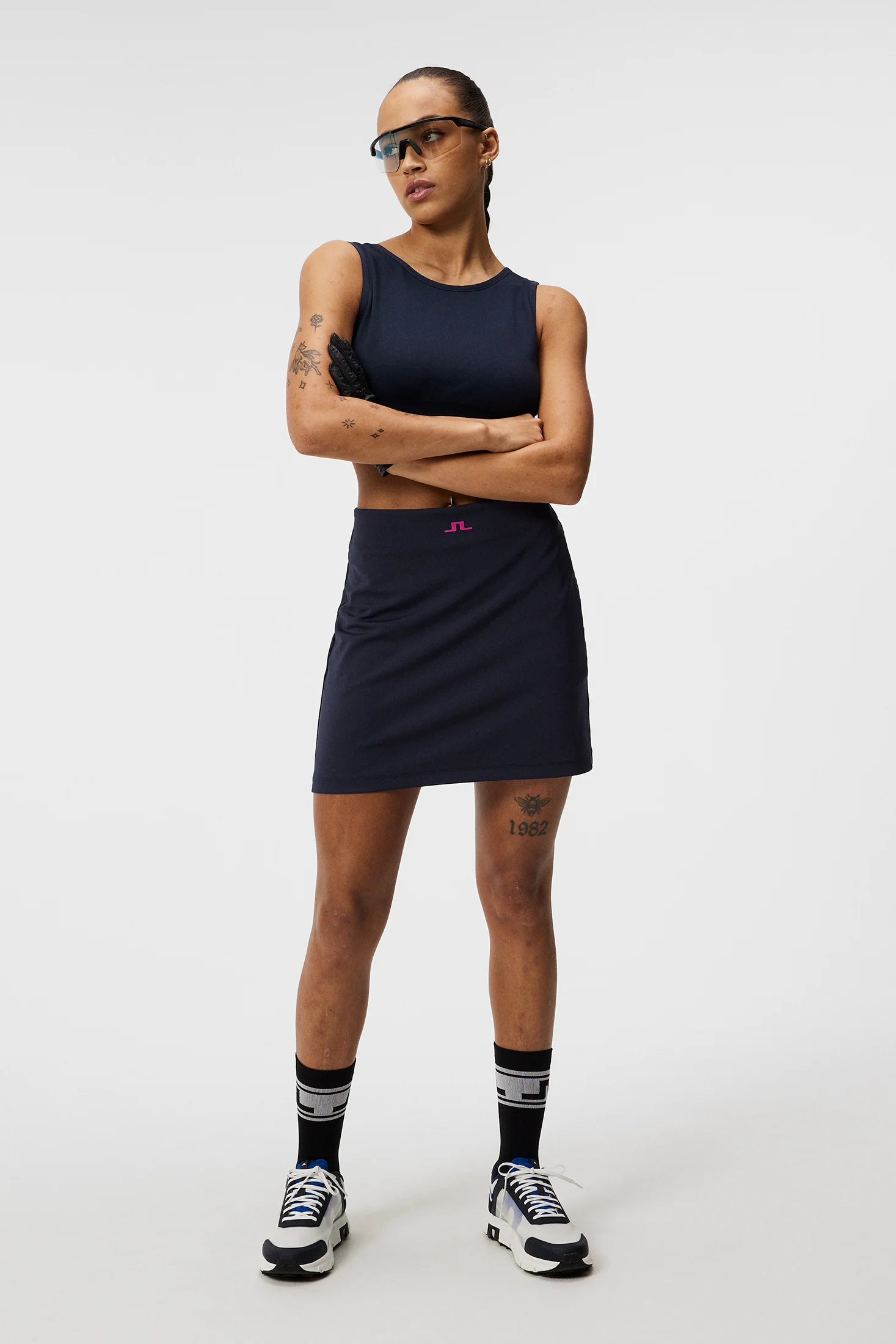 Raphaela Mid Skirt / JL Navy - Image 4
